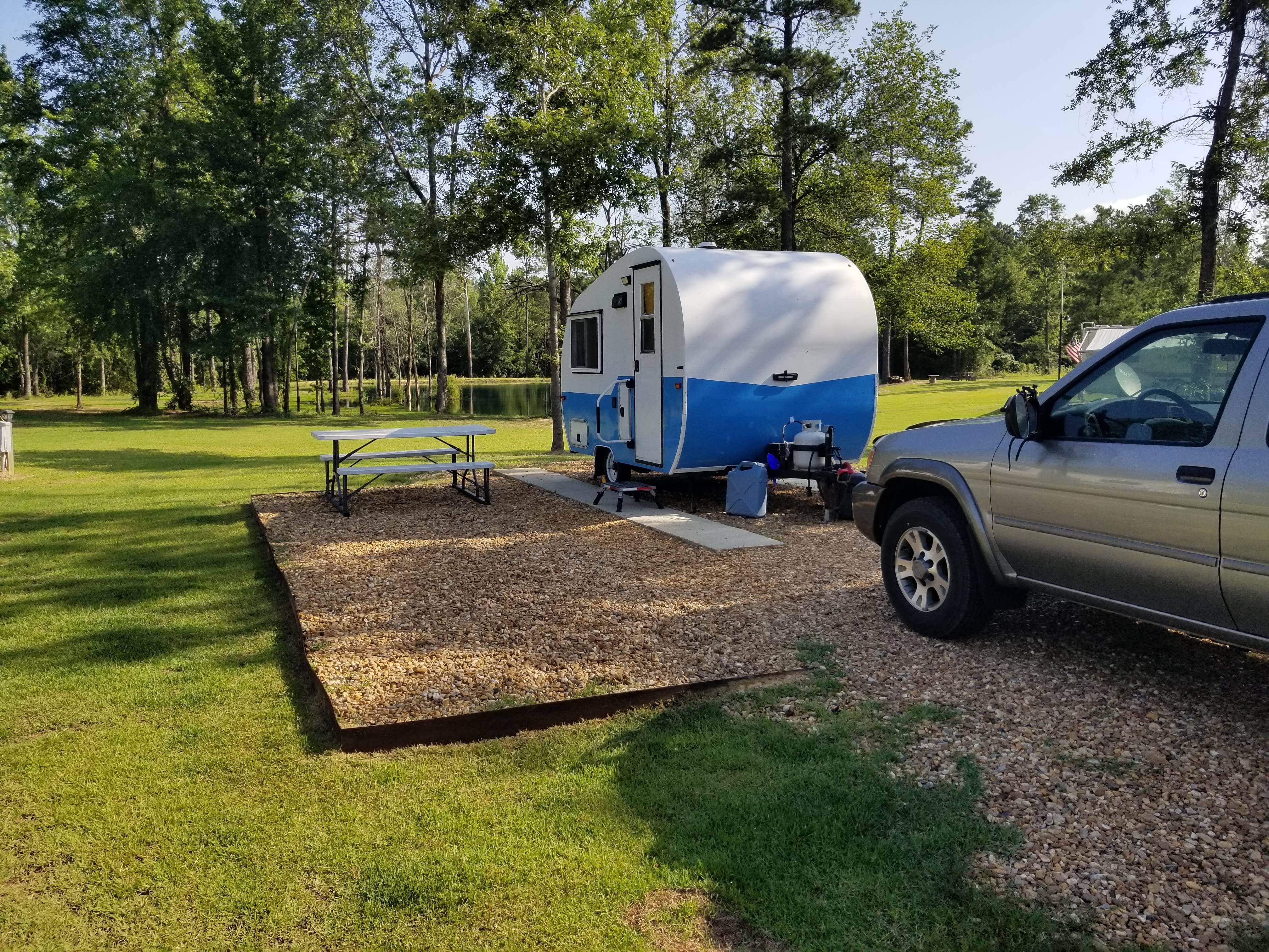 Jeff K.'s photo of rv camping at Knights Landing RV Resort near Chidester, AR