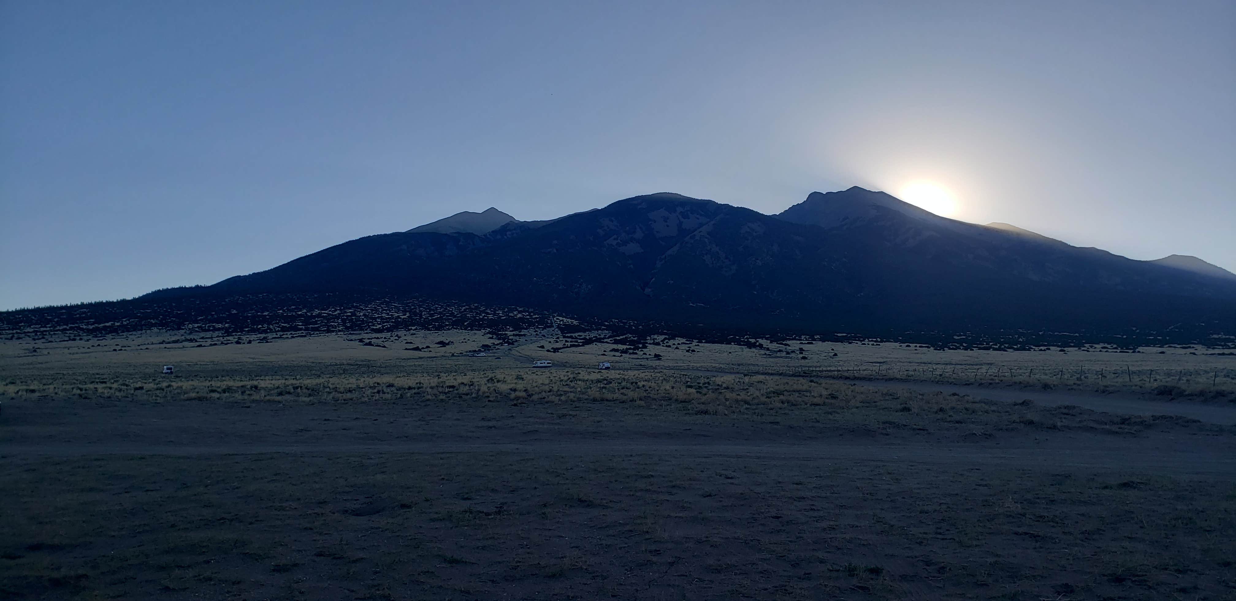 Sacred White Shell Mountain Campground Blanca, CO