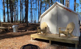 Tentrr State Park Site -  Louisiana South Toledo Bend State Park - Site H - Single Camp