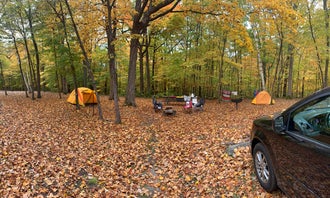 Camping near Wisconsin Bicycle Farm at Silver Creek Springs: Glen Hills Park Campground, Glenwood City, Wisconsin