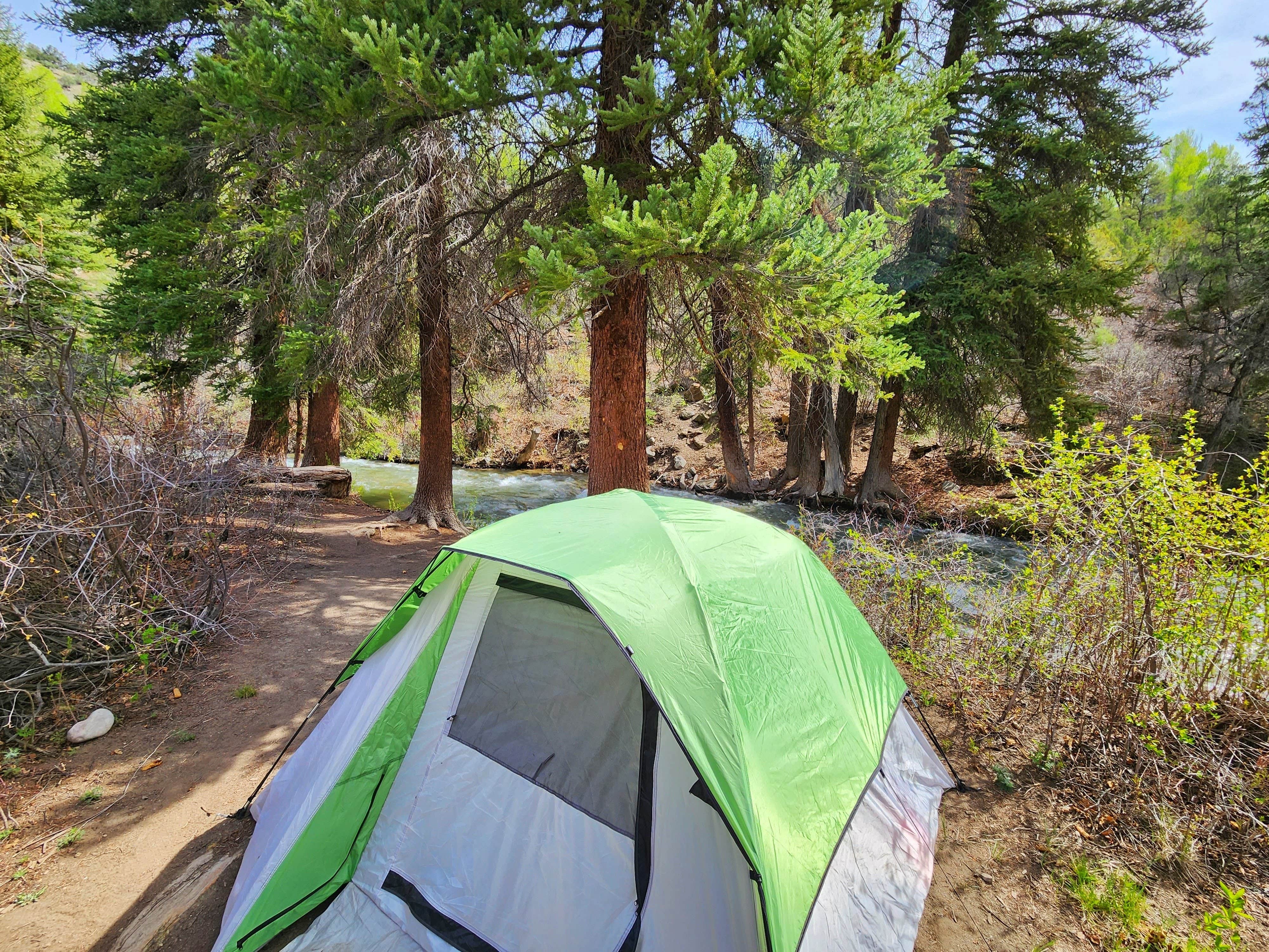 Camper-submitted photo at Deep Creek Campground near Glenwood Springs, CO
