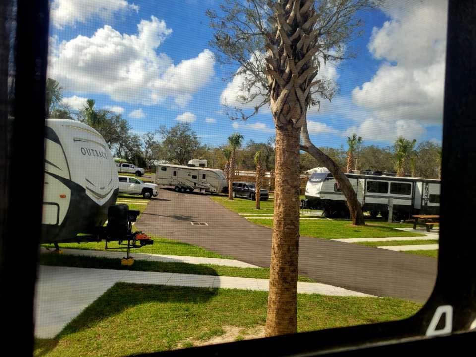 Kathryn H.'s photo of rv camping at Linger Lodge RV Park & Restaurant near Laurel, FL
