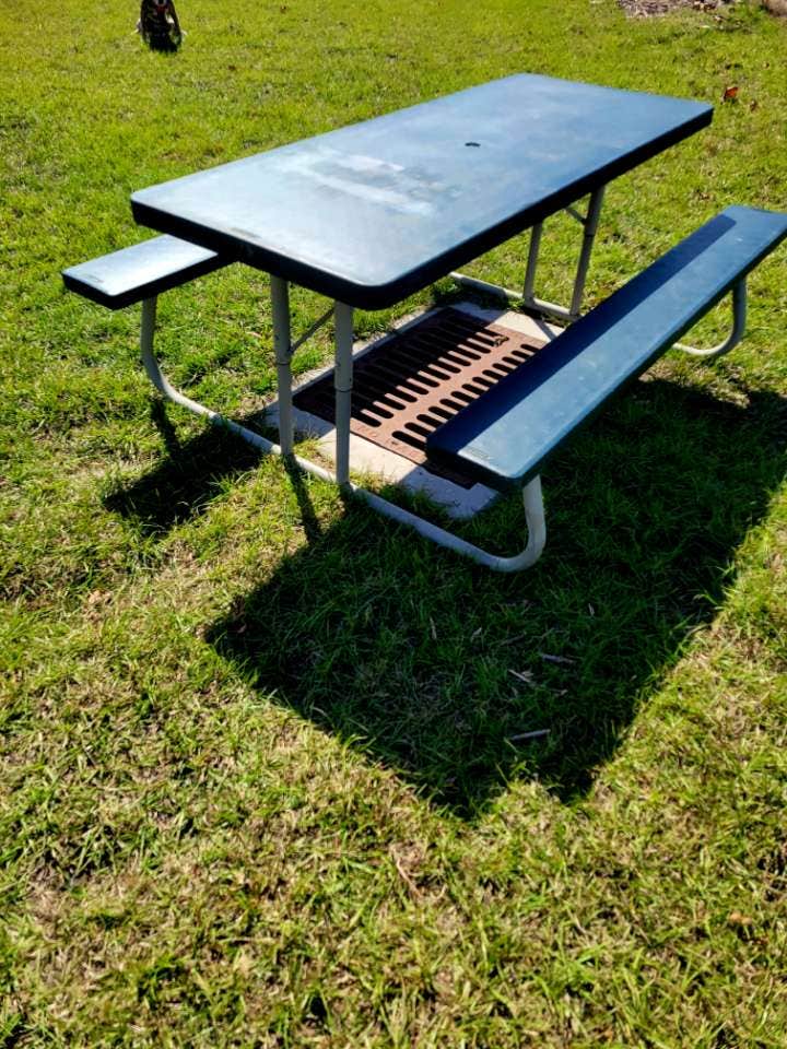 Kathryn H.'s photo of camping with pets at Linger Lodge RV Park & Restaurant near Englewood, FL