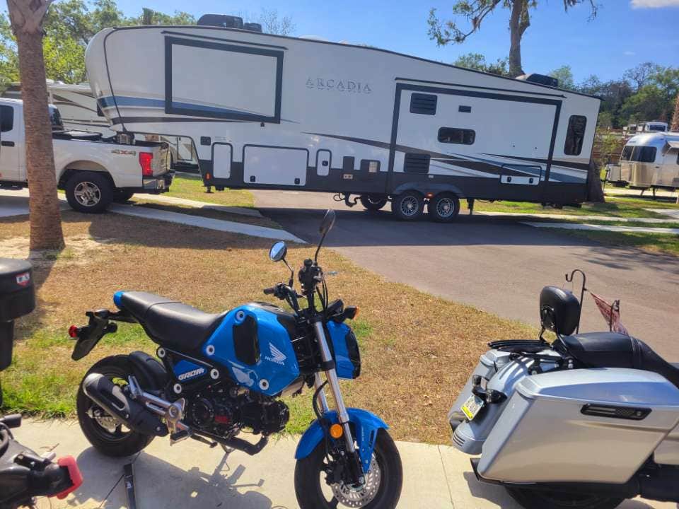 Kathryn H.'s photo of rv camping at Linger Lodge RV Park & Restaurant near Parrish, FL