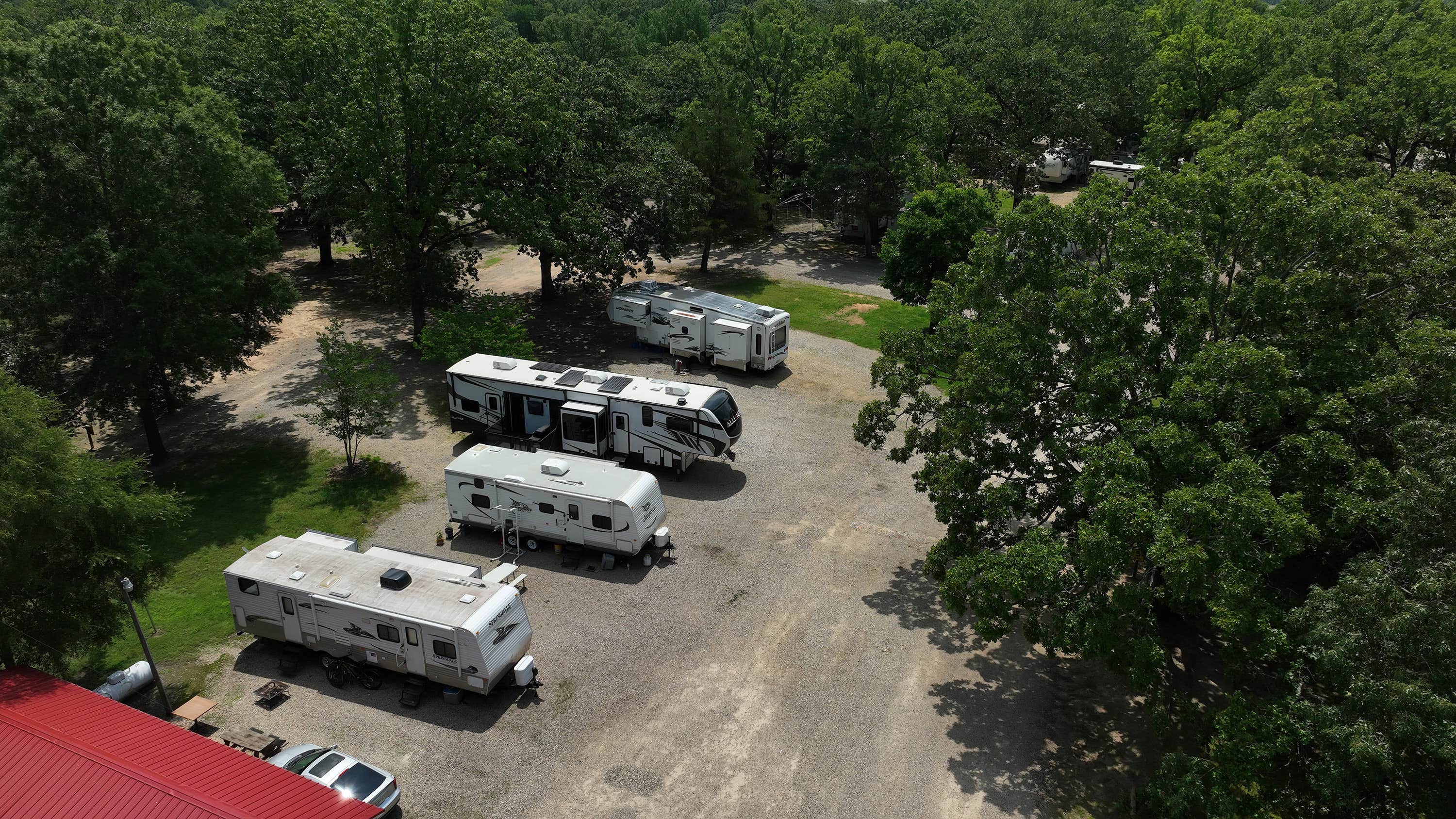 Seth B.'s photo of rv camping at Shady Oaks RV Resort near Telephone, TX