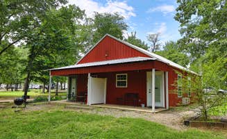 Seth B.'s photo of a cabin at Shady Oaks RV Resort near Powderly, TX