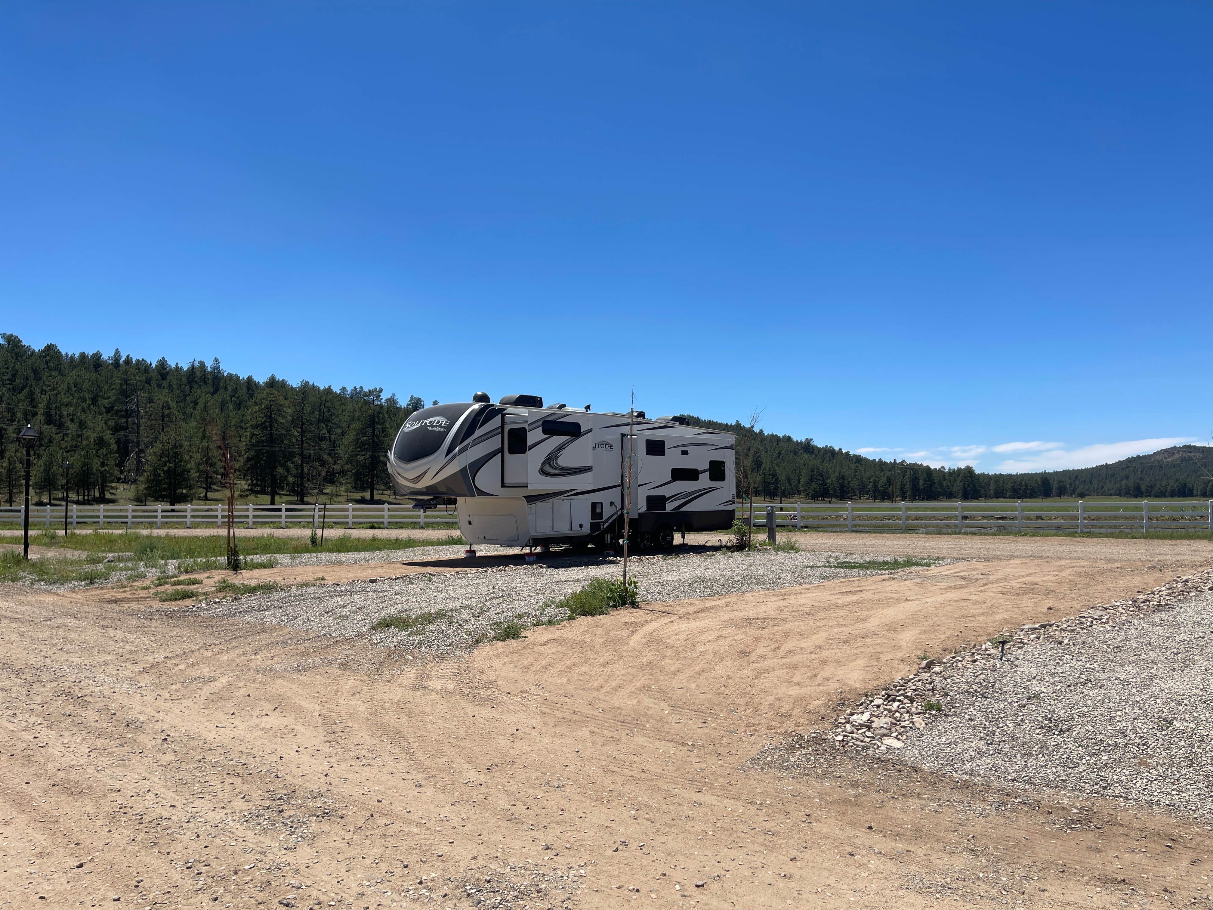 Claire G.'s photo of rv camping at Munds Park RV Resort near Happy Jack, AZ