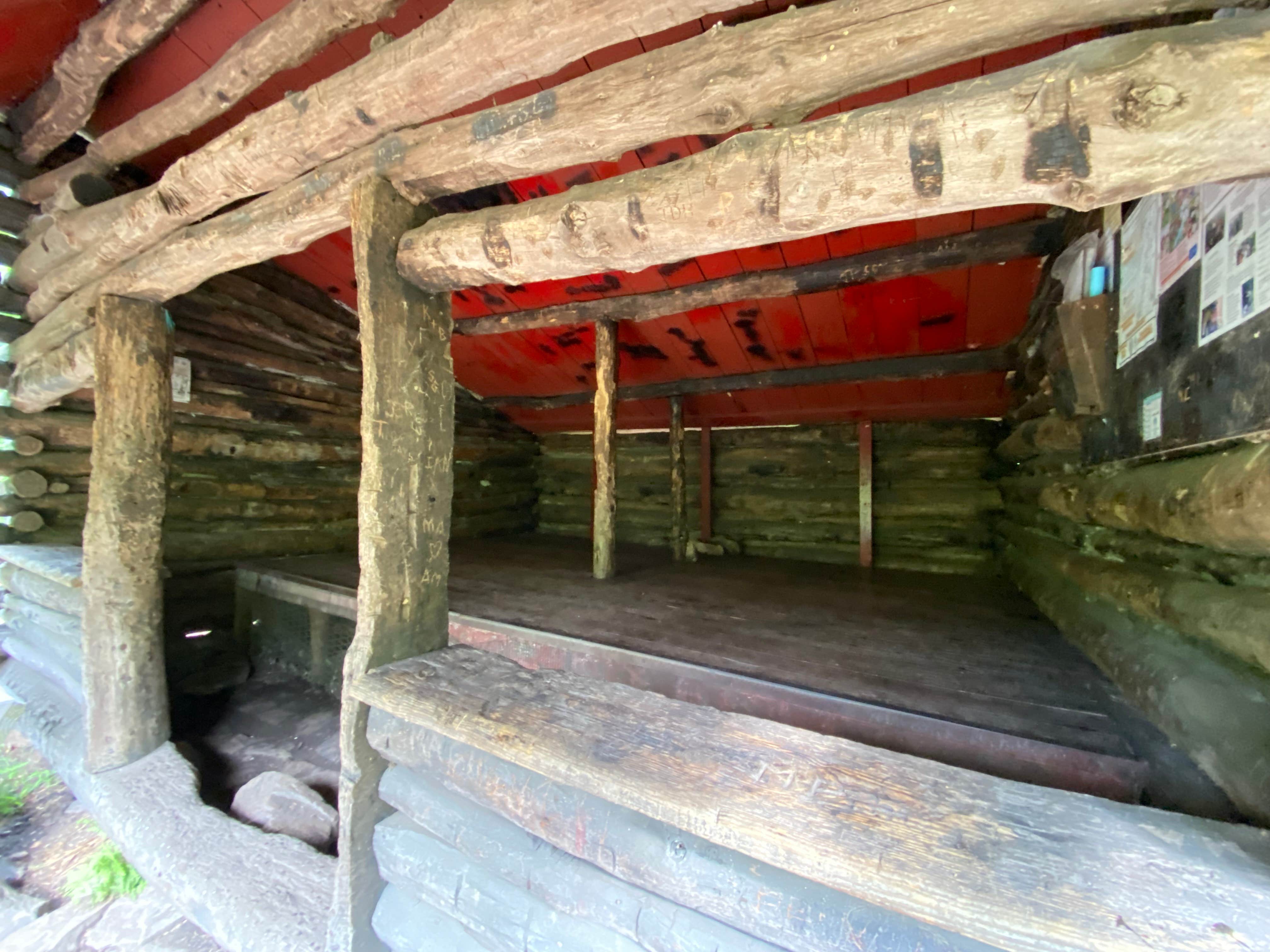 Camper-submitted photo at George W. Outerbridge AT Shelter near Blandon, PA