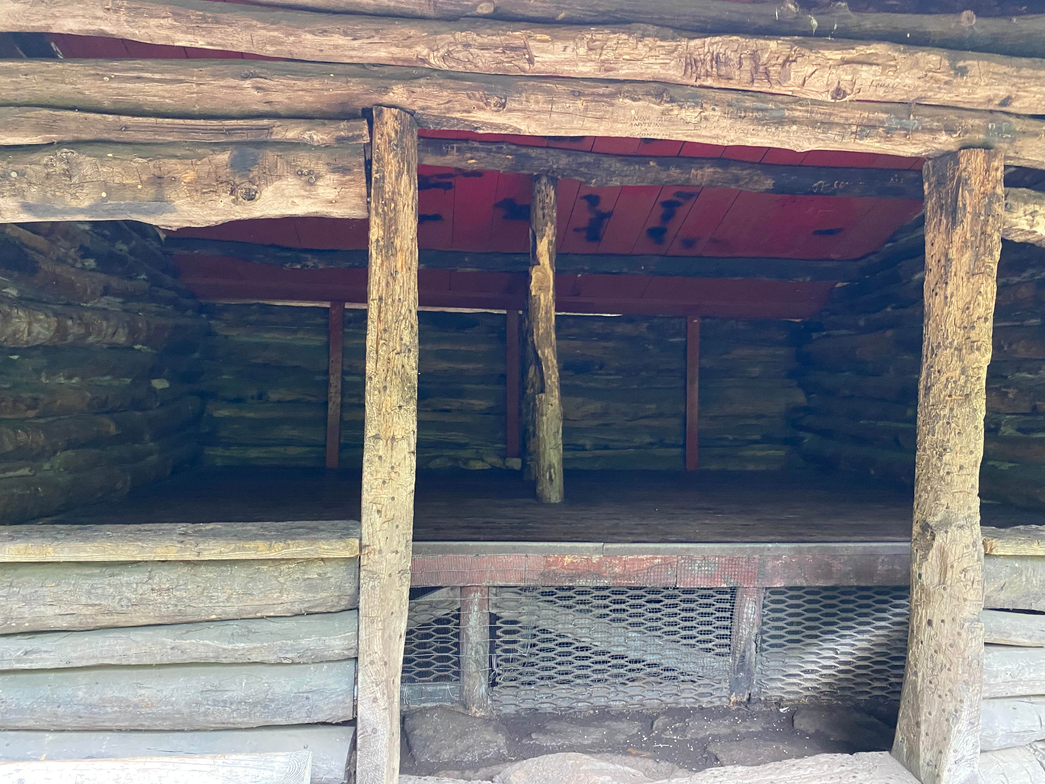 Camper-submitted photo at George W. Outerbridge AT Shelter near Blandon, PA