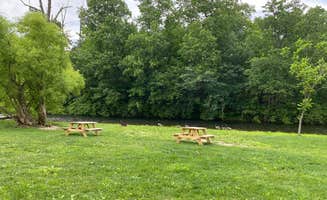 Asher K.'s photo of camping with pets at Pocono Point near Andreas, PA