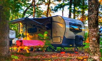 Camping near Red Gates RV Park: Blue Ridge Travel Park, Dana, North Carolina
