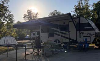 Abraham A.'s photo of tent camping at Yucaipa Regional Park near Crestline, CA