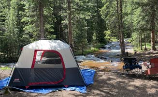 Chris P.'s photo of a dispersed camping area at Gold Camp Road/Forest Service Road 376 Dispersed near Victor, CO