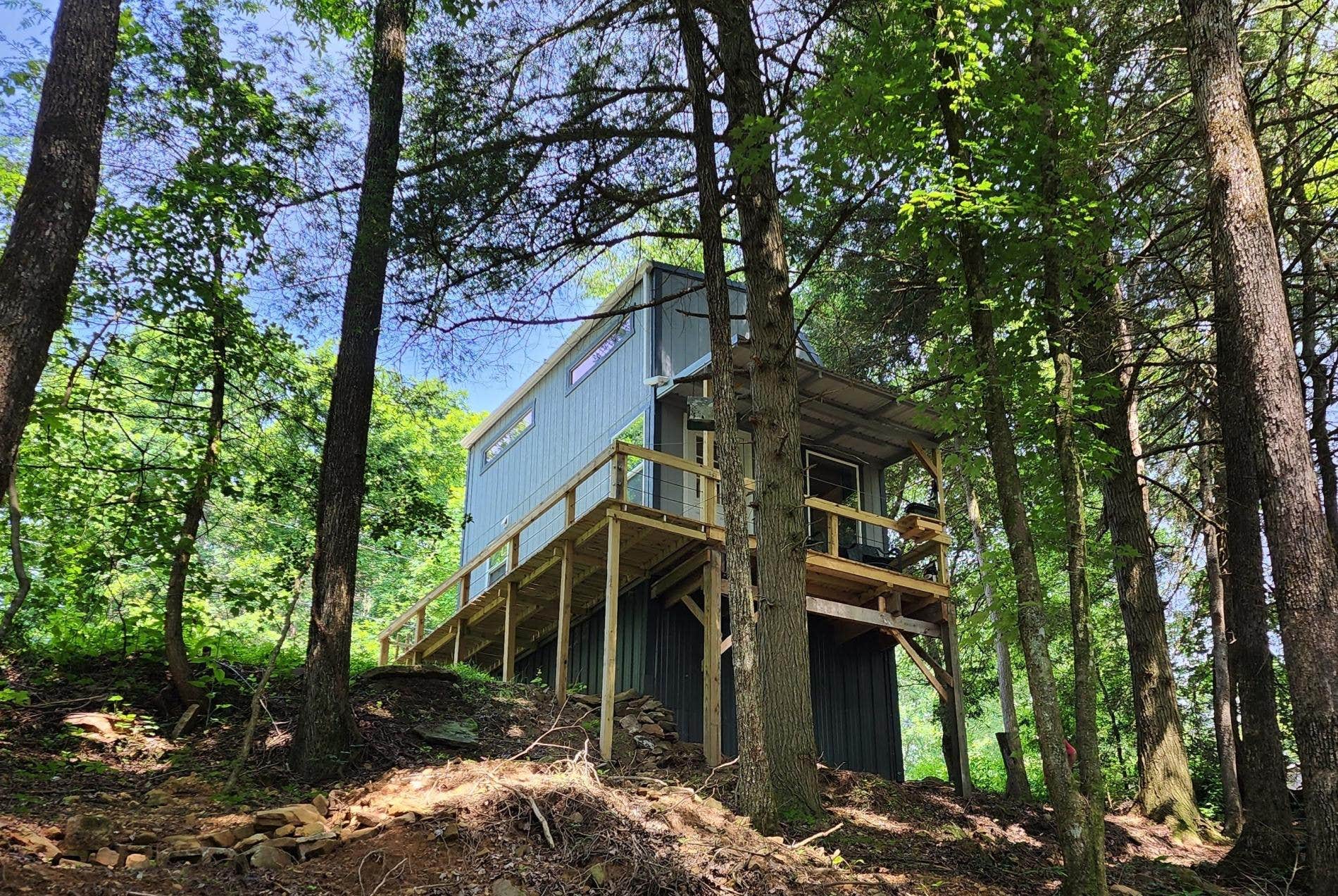 Camper submitted image from Oak Cabin at Ranger Creek - 1