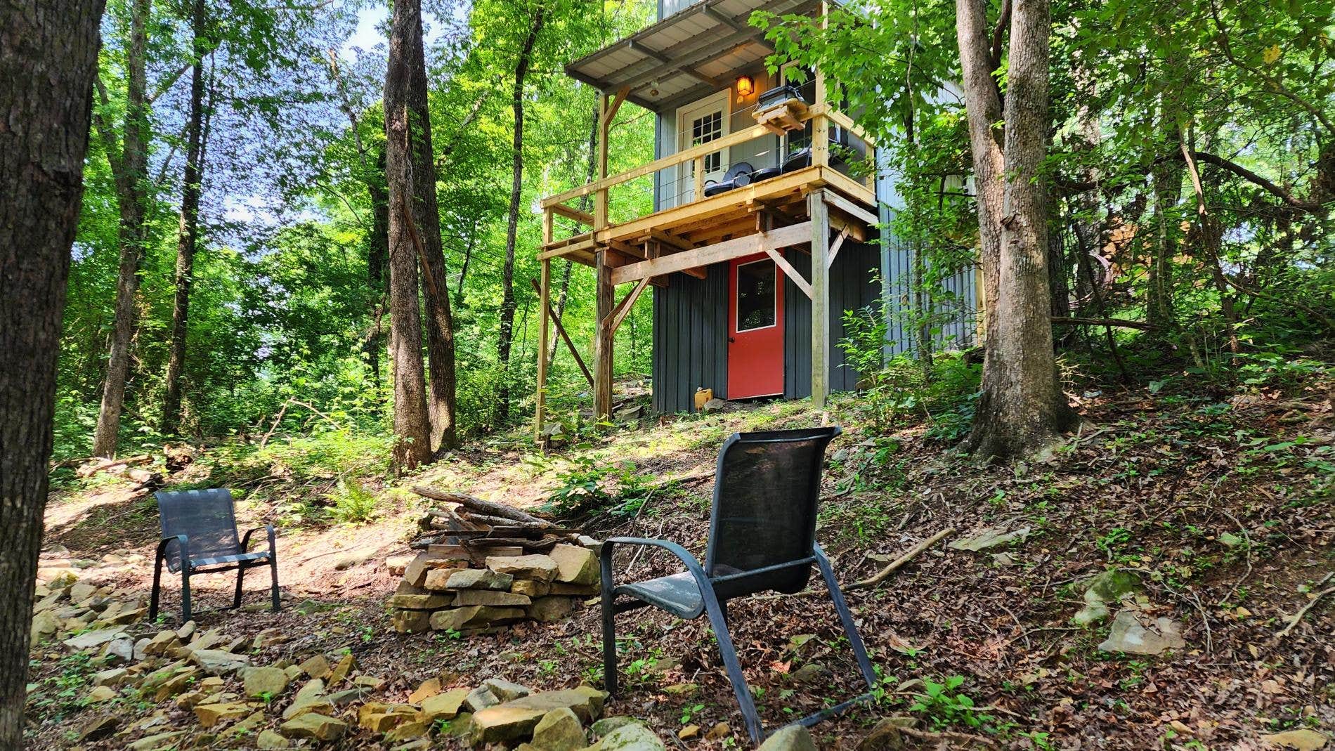 Camper submitted image from Oak Cabin at Ranger Creek - 2