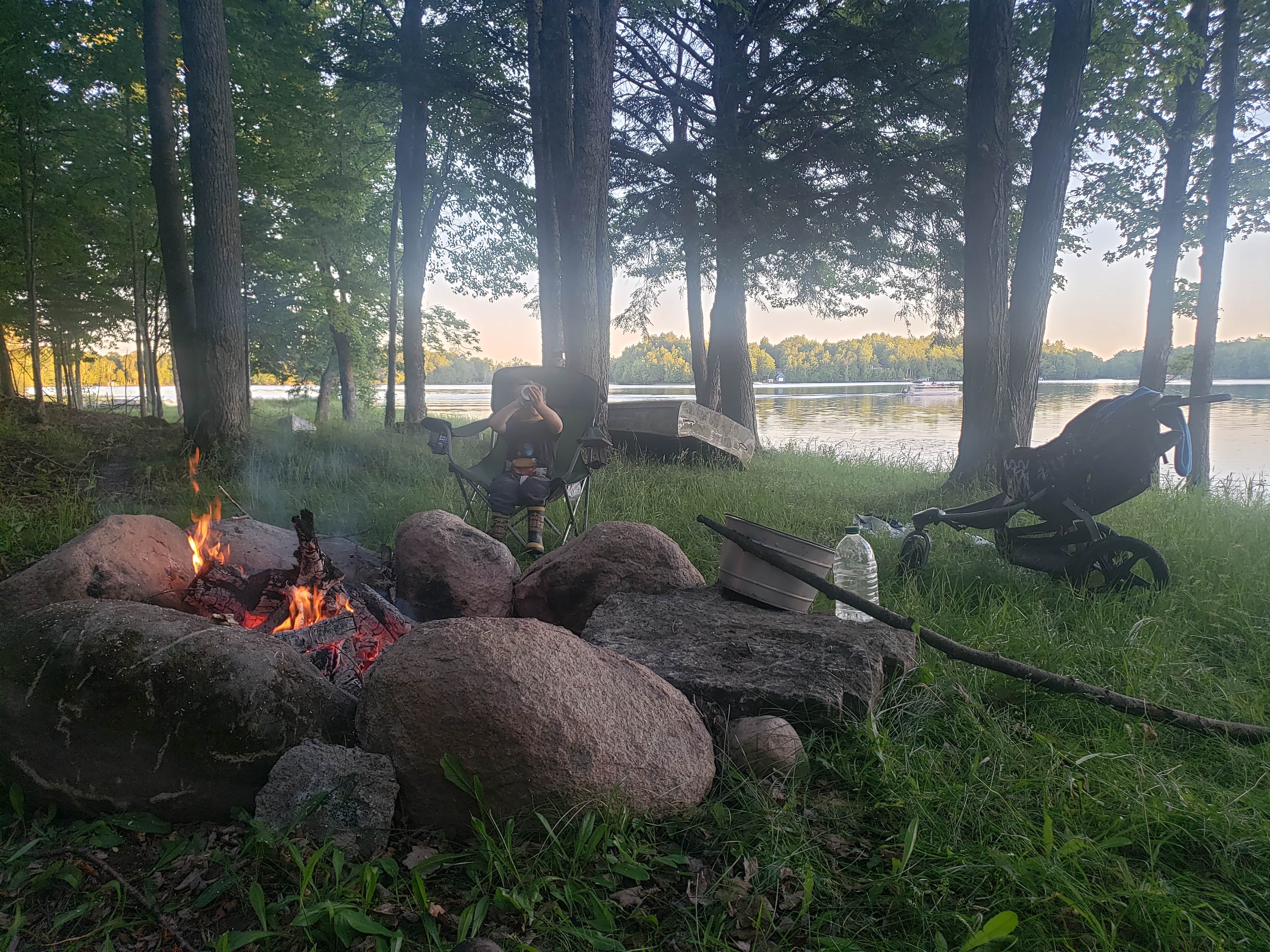 Camper-submitted photo at Butternut Lake Camping near Phillips, WI
