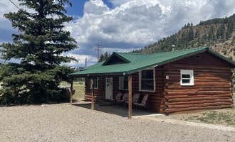 Camping near LOGE Wolf Creek: Aspen Ridge Cabins, South Fork, Colorado