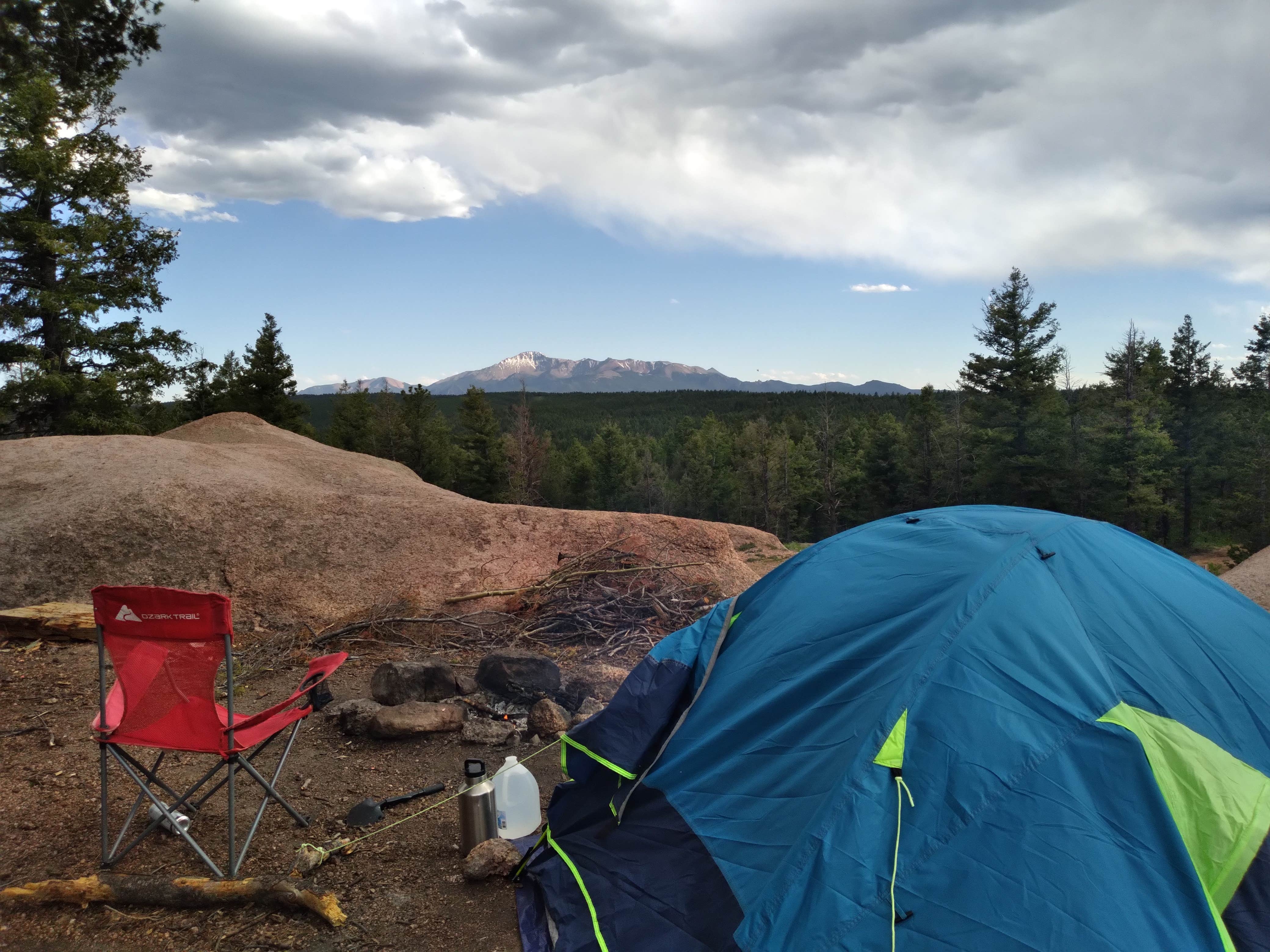 Camper submitted image from Ice Cave Rd Dispersed Site - Pike National Forest - 5