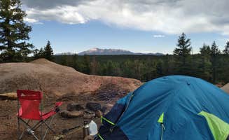 Jackson's photo of a dispersed camping area at Ice Cave Rd Dispersed Site - Pike National Forest near Deckers, CO