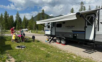 Camping near Gunsight Lake Wilderness Campsite — Glacier National Park: West Glacier RV & Cabin Resort, West Glacier, Montana