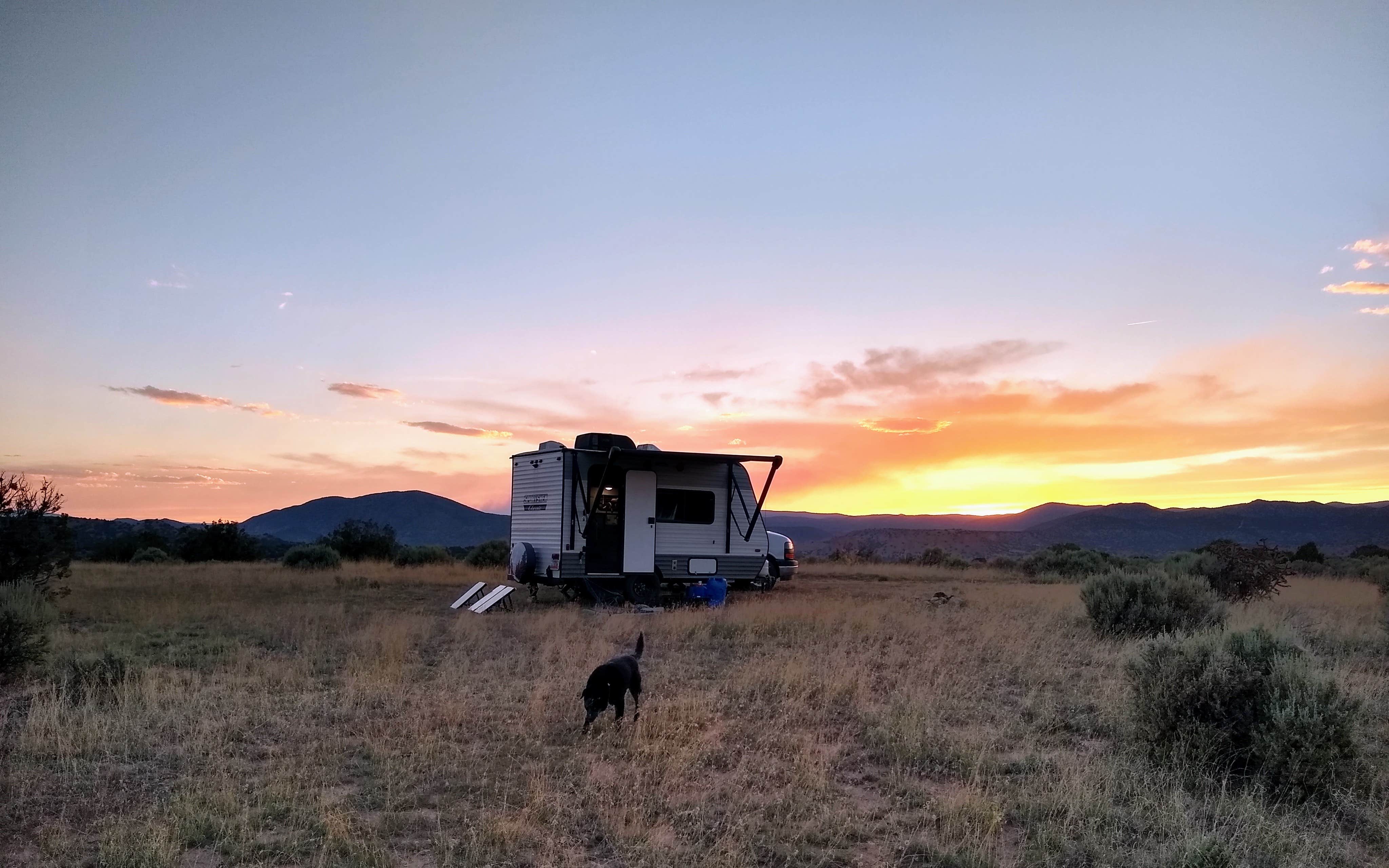 Charlie O.'s photo of a dispersed camping area at Forest Road 558 near Abiquiu Lake