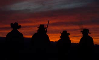 Ashley C.'s photo of a dispersed camping area at BLM Dispersed Camping at Joshua Tree near Joshua Tree National Park