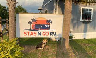 Melanie T.'s photo of camping with pets at Stay n Go RV Resort near Havana, FL