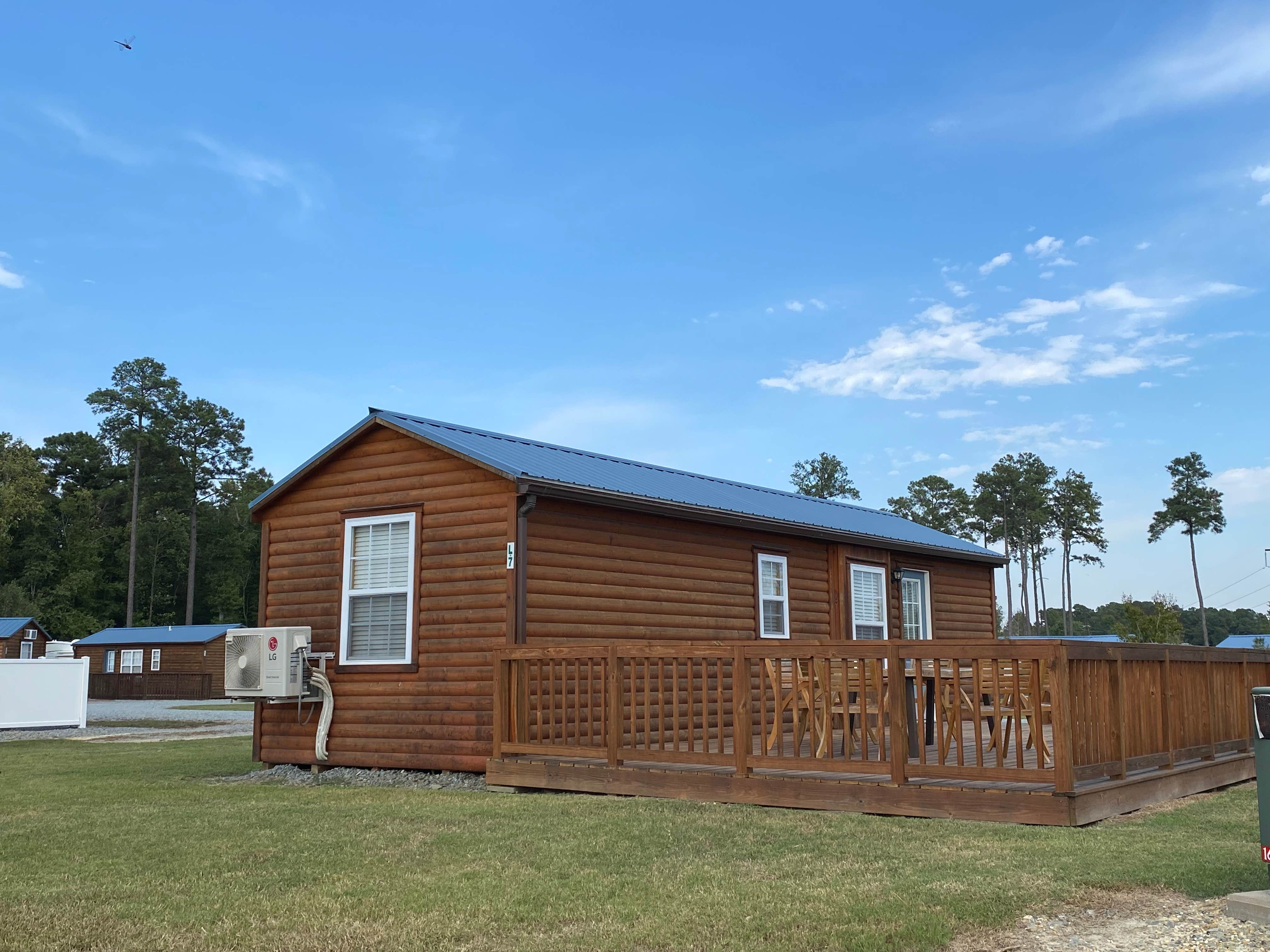 Stuart K.'s photo of a cabin at Raleigh Oaks RV Resort & Cottages near Raleigh, NC