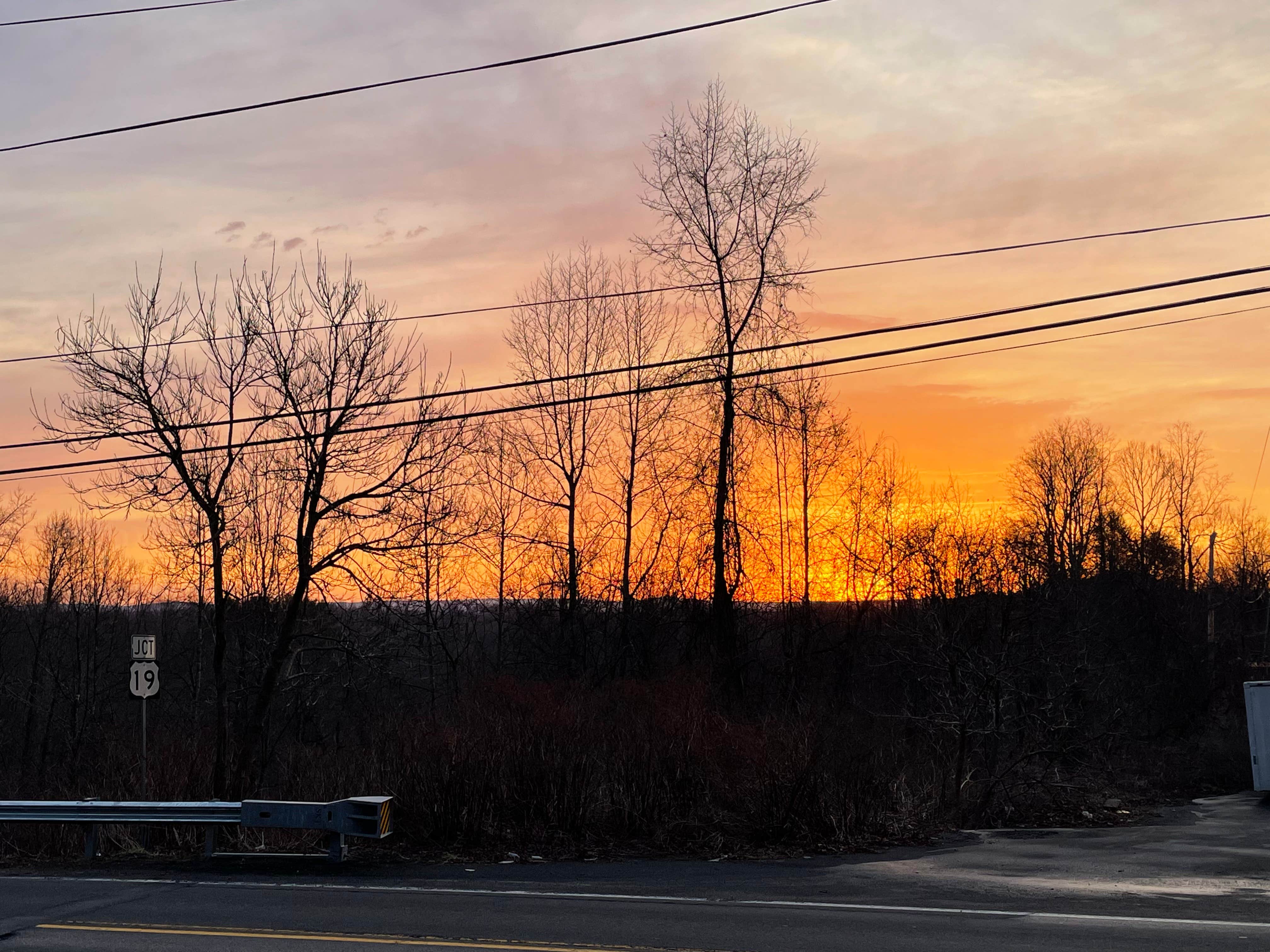 Camping near Brooklyn Campground — New River Gorge National Park and Preserve: Hilltop Sunrise - Half acre RV Site with full hookups, Scarbro, West Virginia