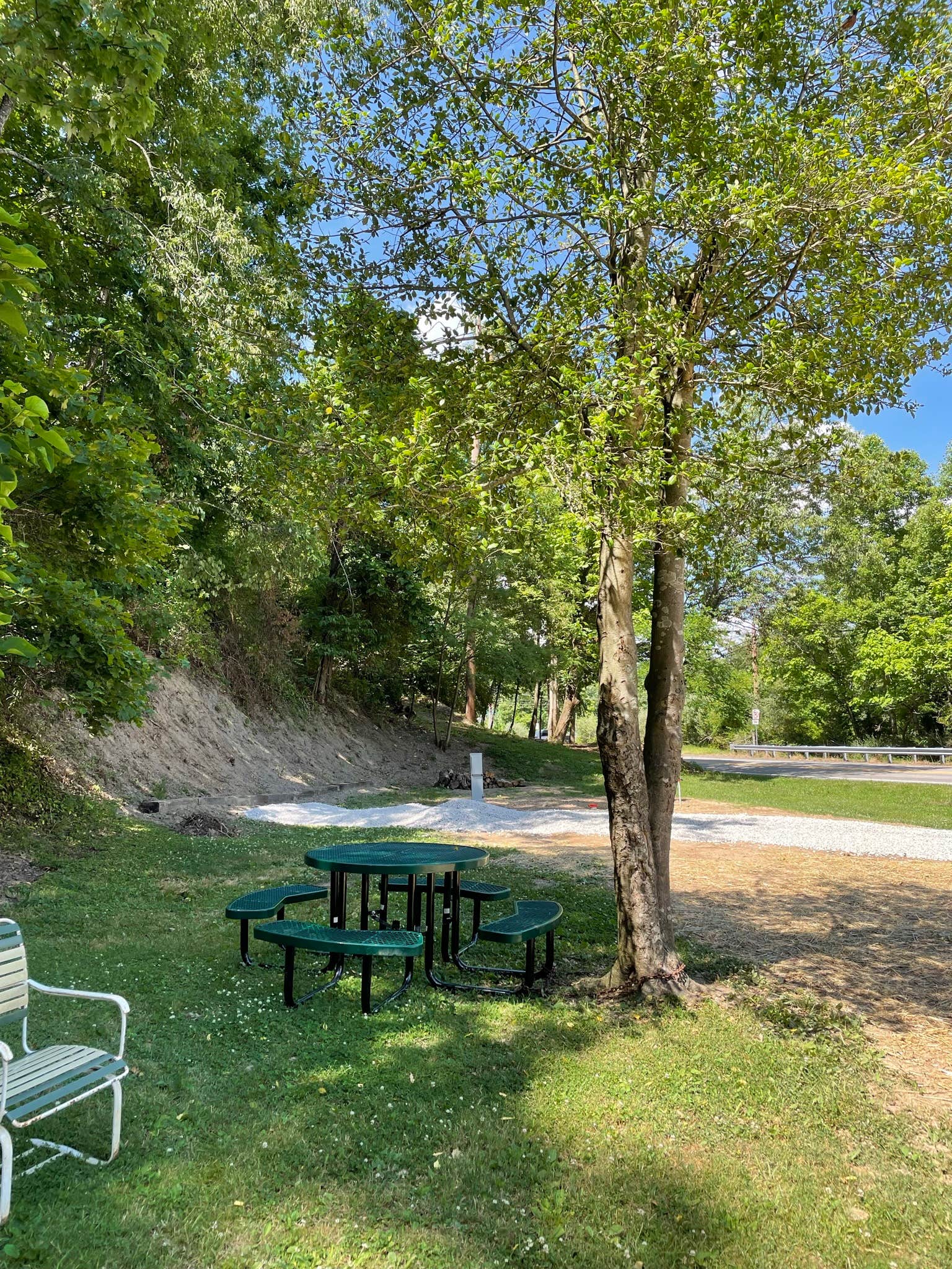 Camper-submitted photo at Hilltop Sunrise - Half acre RV Site with full hookups near Logan, WV