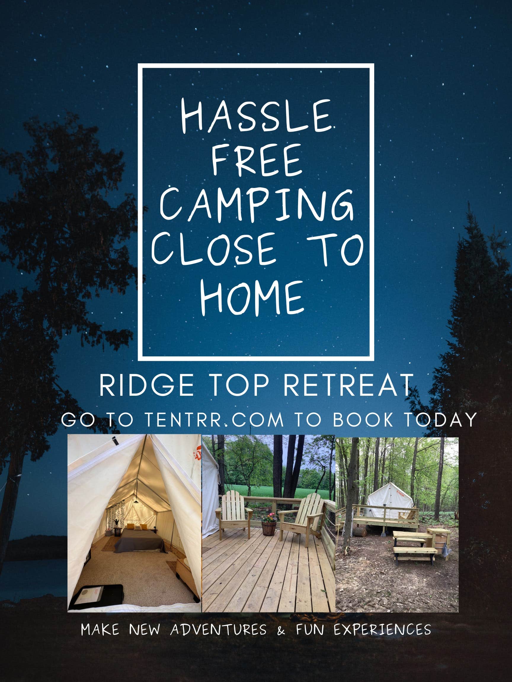 Camper-submitted photo at Ridge Top Retreat near Olanta, PA