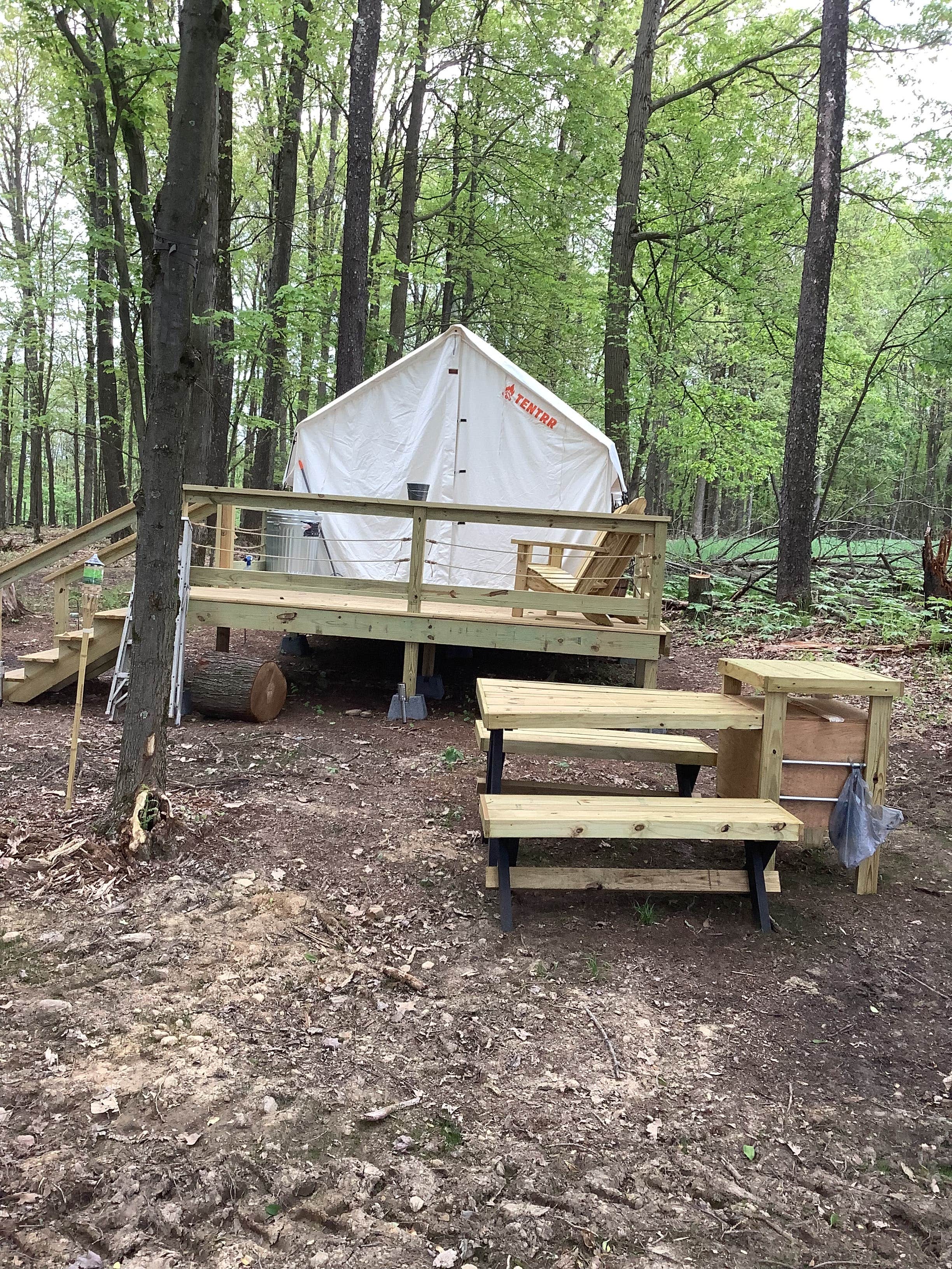 The Dyrt's photo of glamping accommodations at Ridge Top Retreat near Olanta, PA