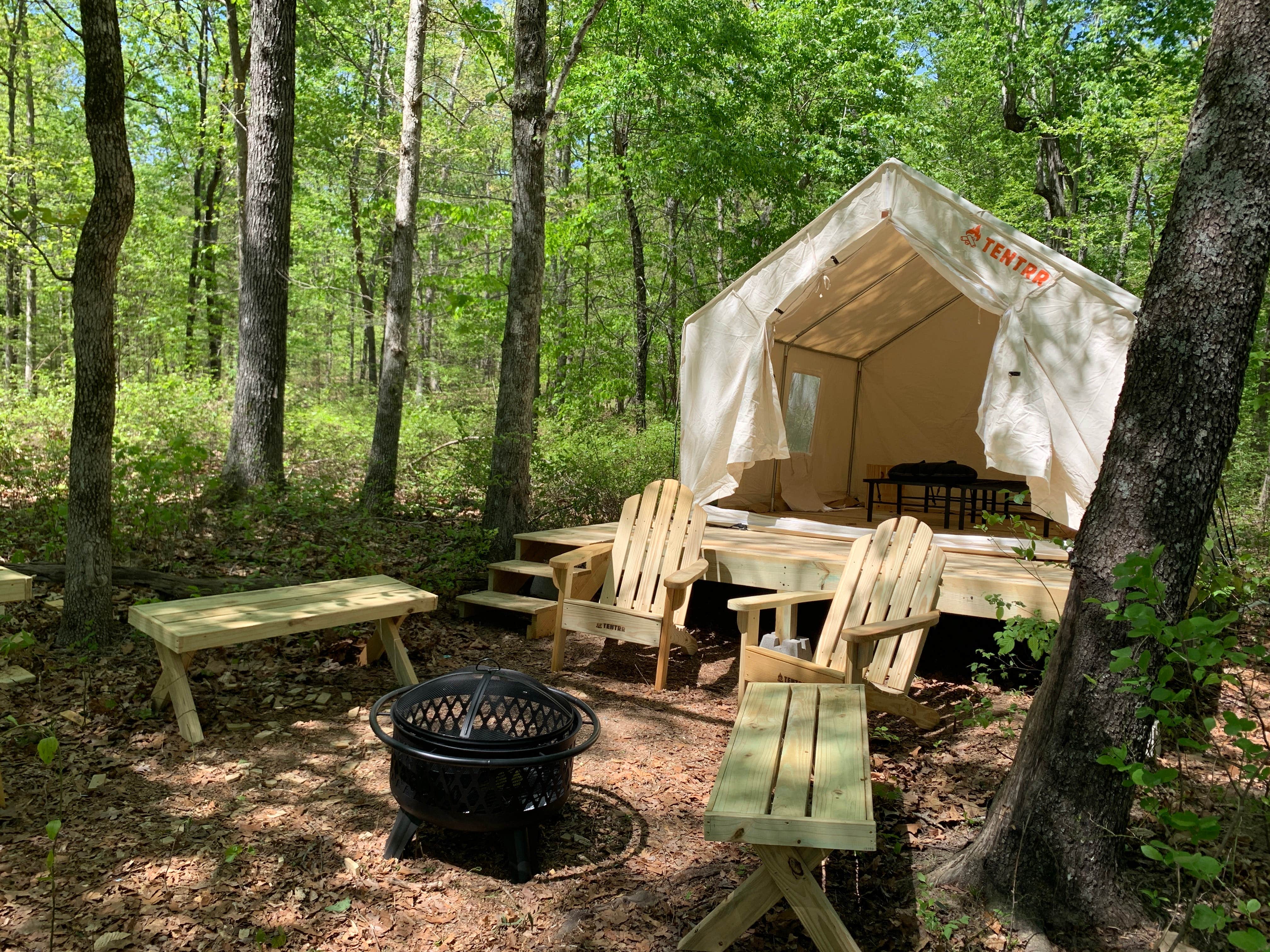 The Dyrt&#x27;s photo at Tentrr Signature Site - Resurrection Ridge Retreat near Burns, TN