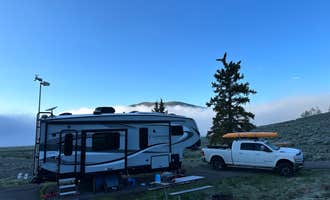 Camping near Bowery Creek: Paiute Campground, Fremont, Utah
