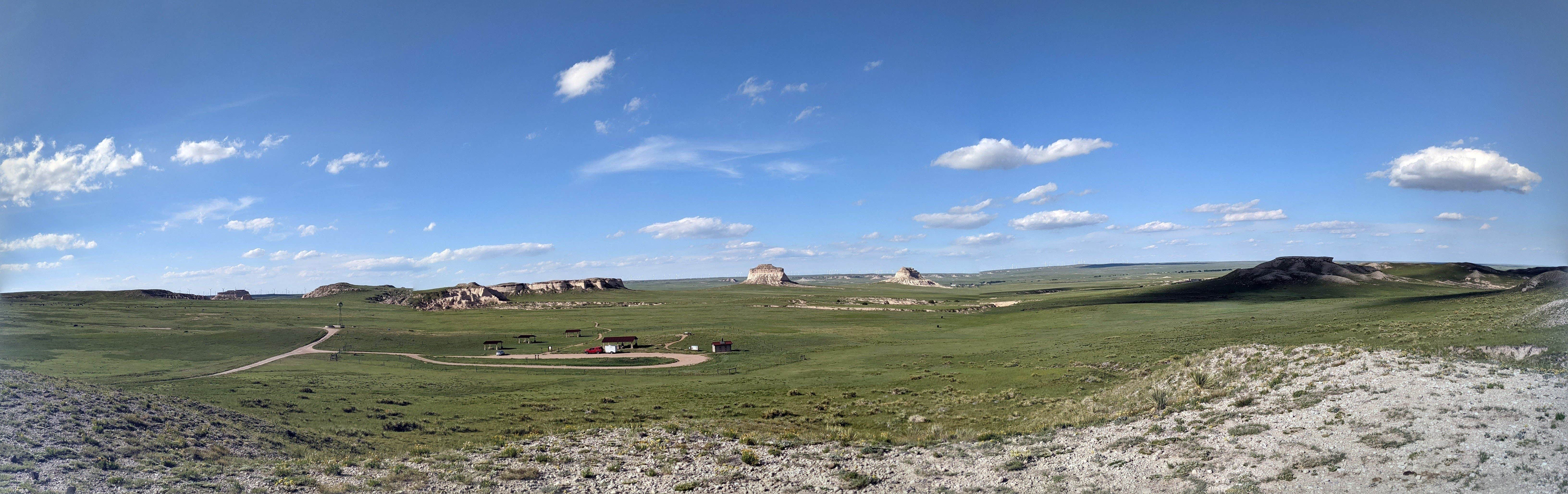 Melinda B.'s photo of a dispersed camping area at Pawnee Buttes - Dispersed Camping near Greeley, CO