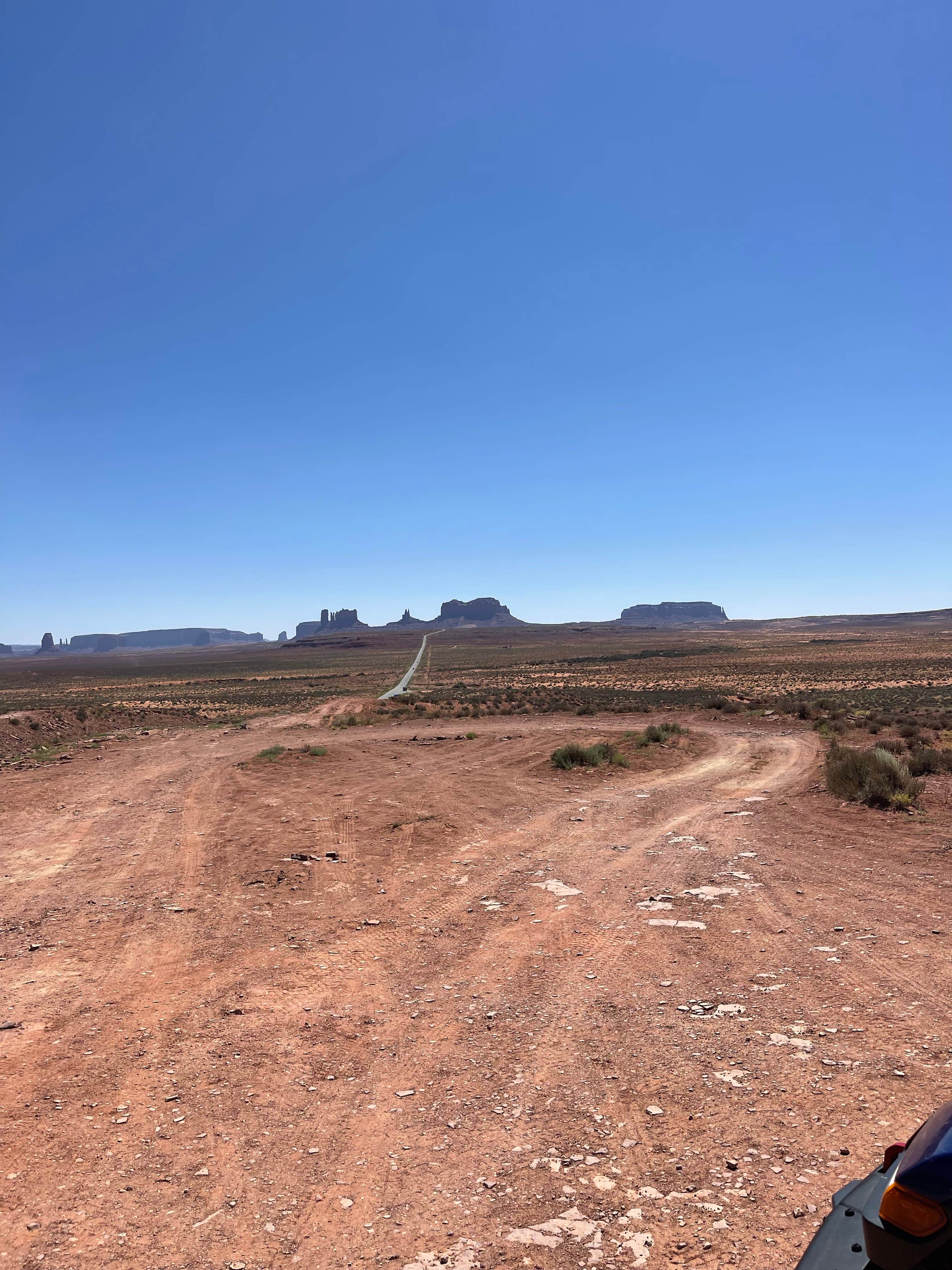 Jason T.'s photo of a dispersed camping area at Valley of the Gods Road Dispersed near Oljato-Monument Valley, UT