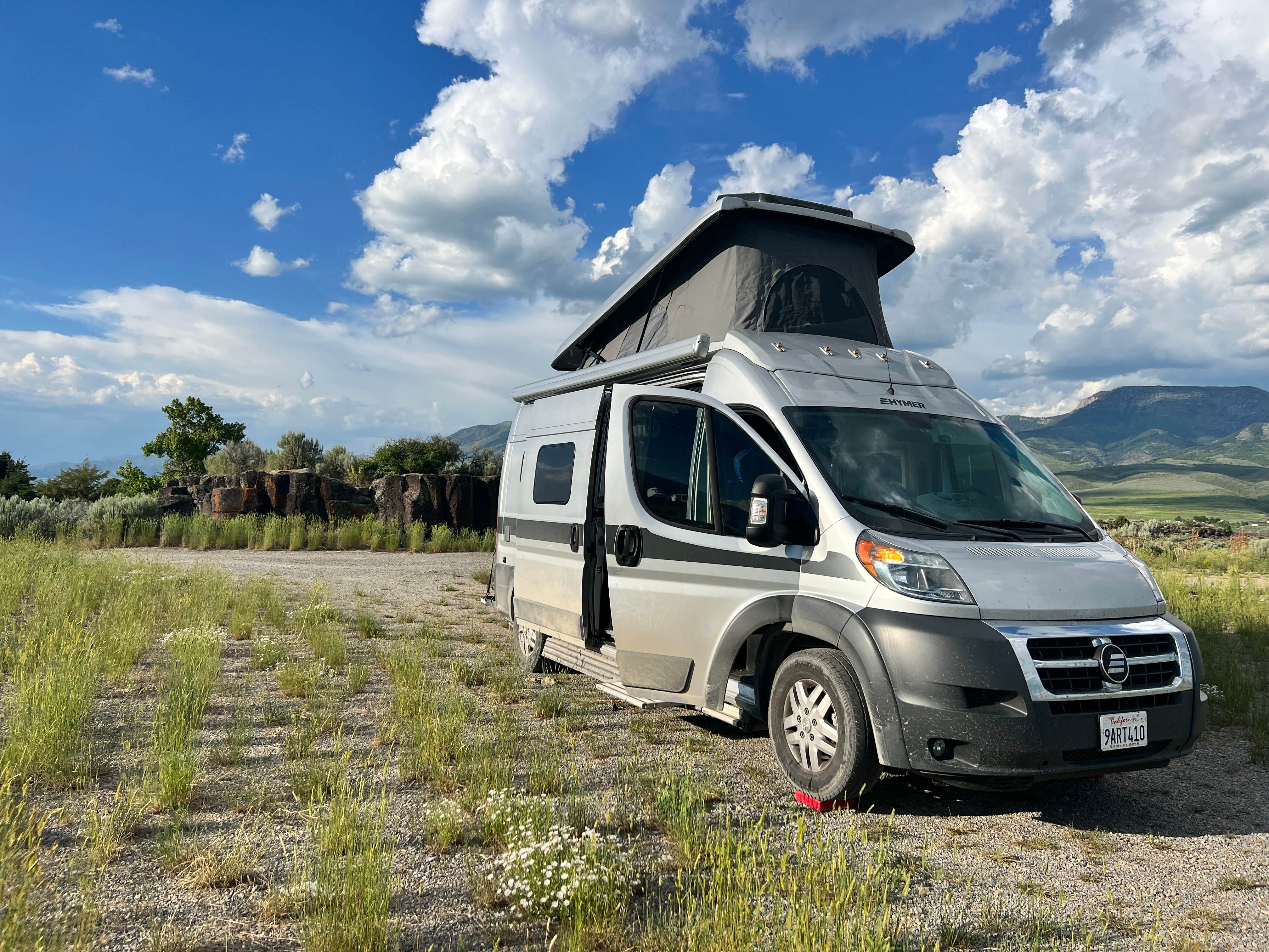 Chula R.'s photo of rv camping at Indian Rocks - Dispersed Camping near McCammon, ID