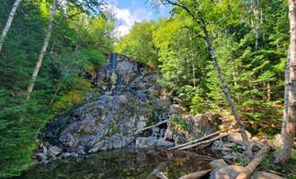 Camping near Draper's Acres Family Campground: MacIntyre Brook Falls campground, Lake Placid, New York