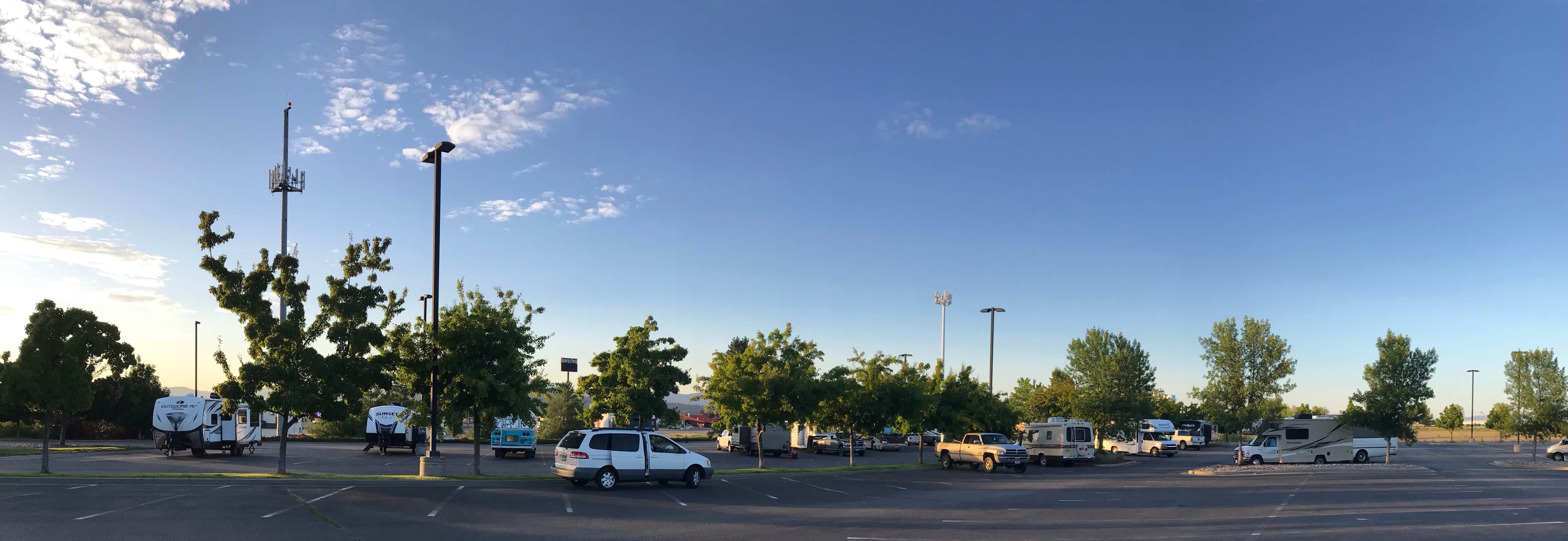 Camper-submitted photo at Cabela's Post Falls, ID near Spokane Valley, WA