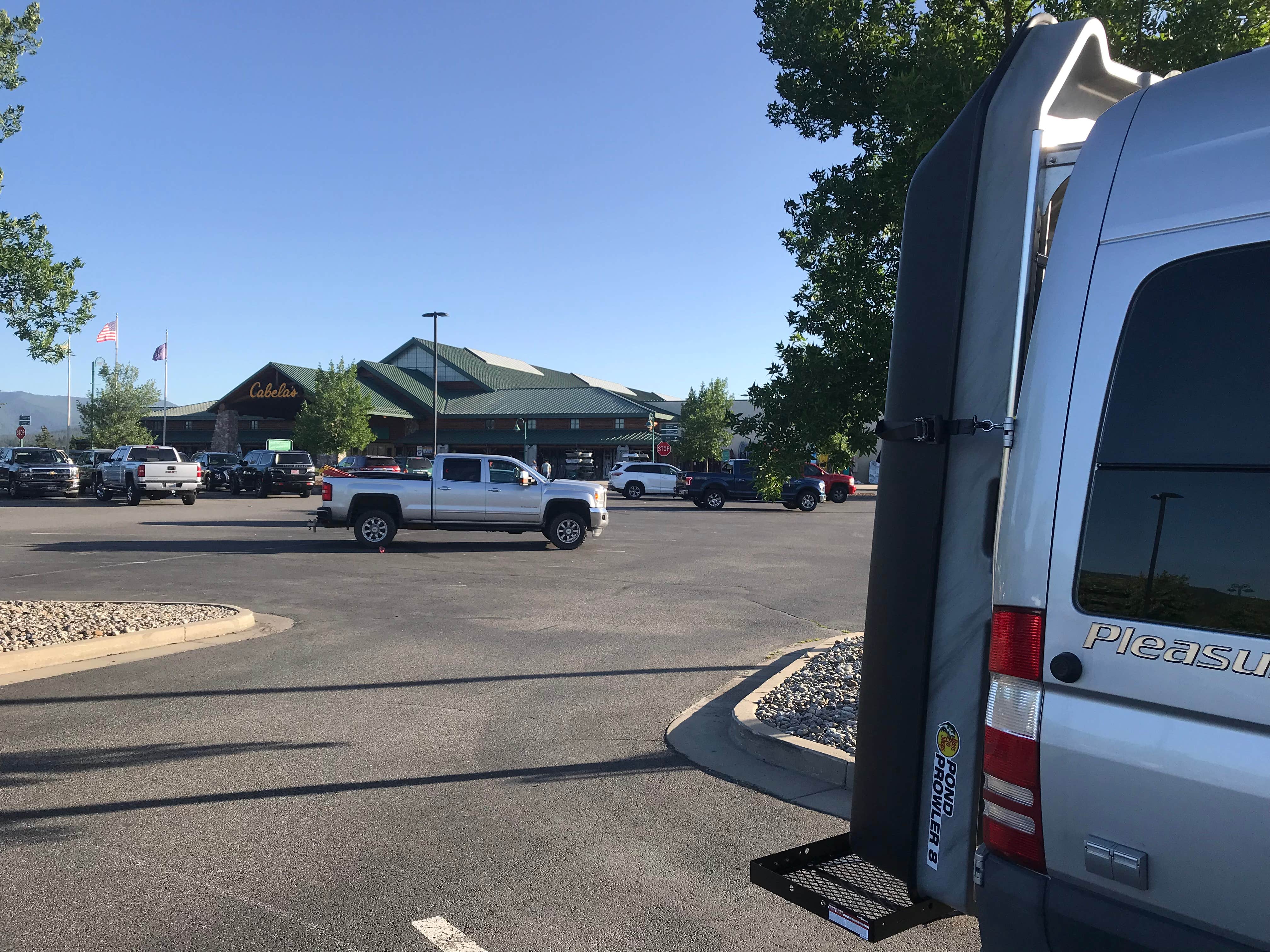 Camper-submitted photo at Cabela's Post Falls, ID near Spokane Valley, WA