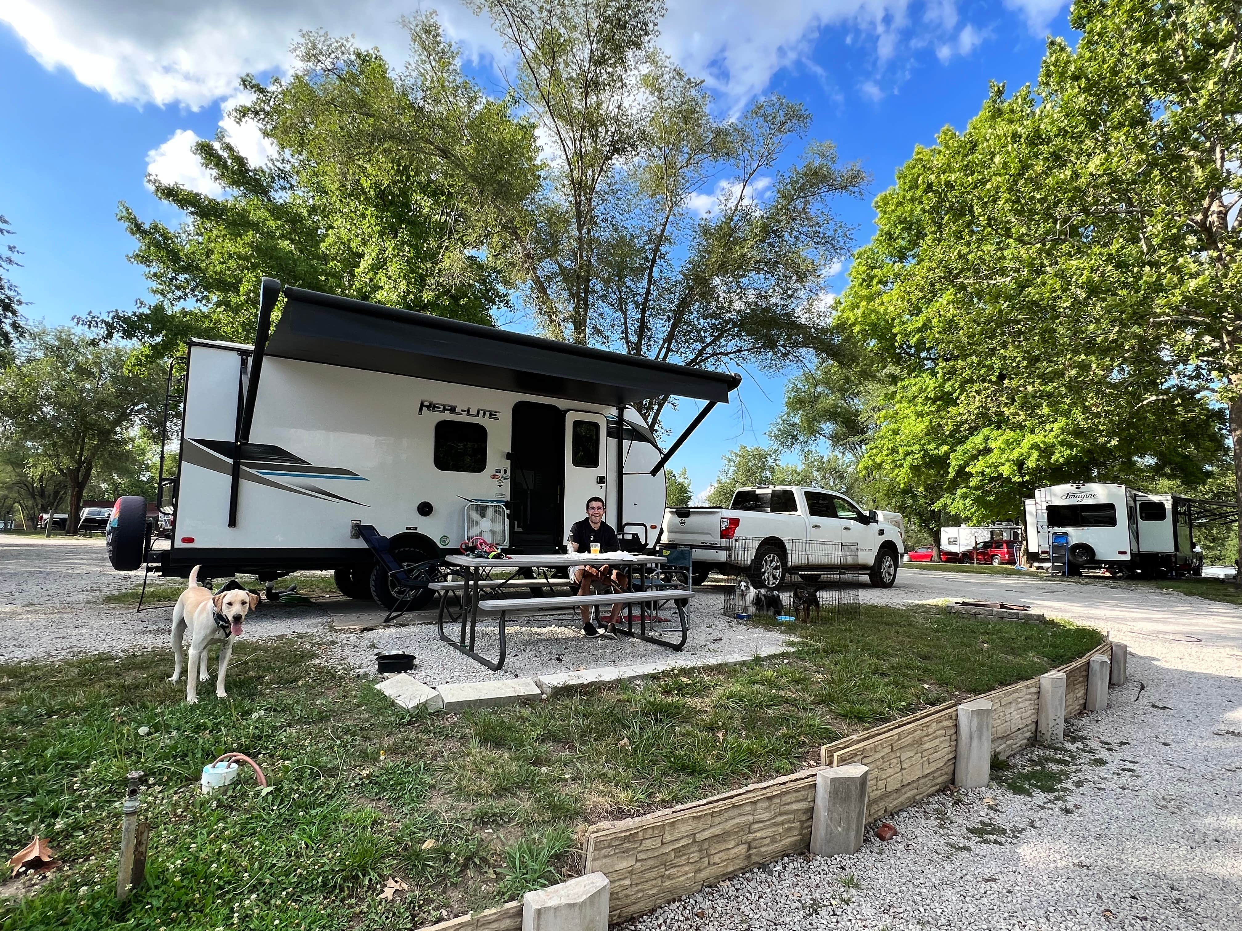 Camper-submitted photo at Kansas City East-Oak Grove KOA near Olathe, KS