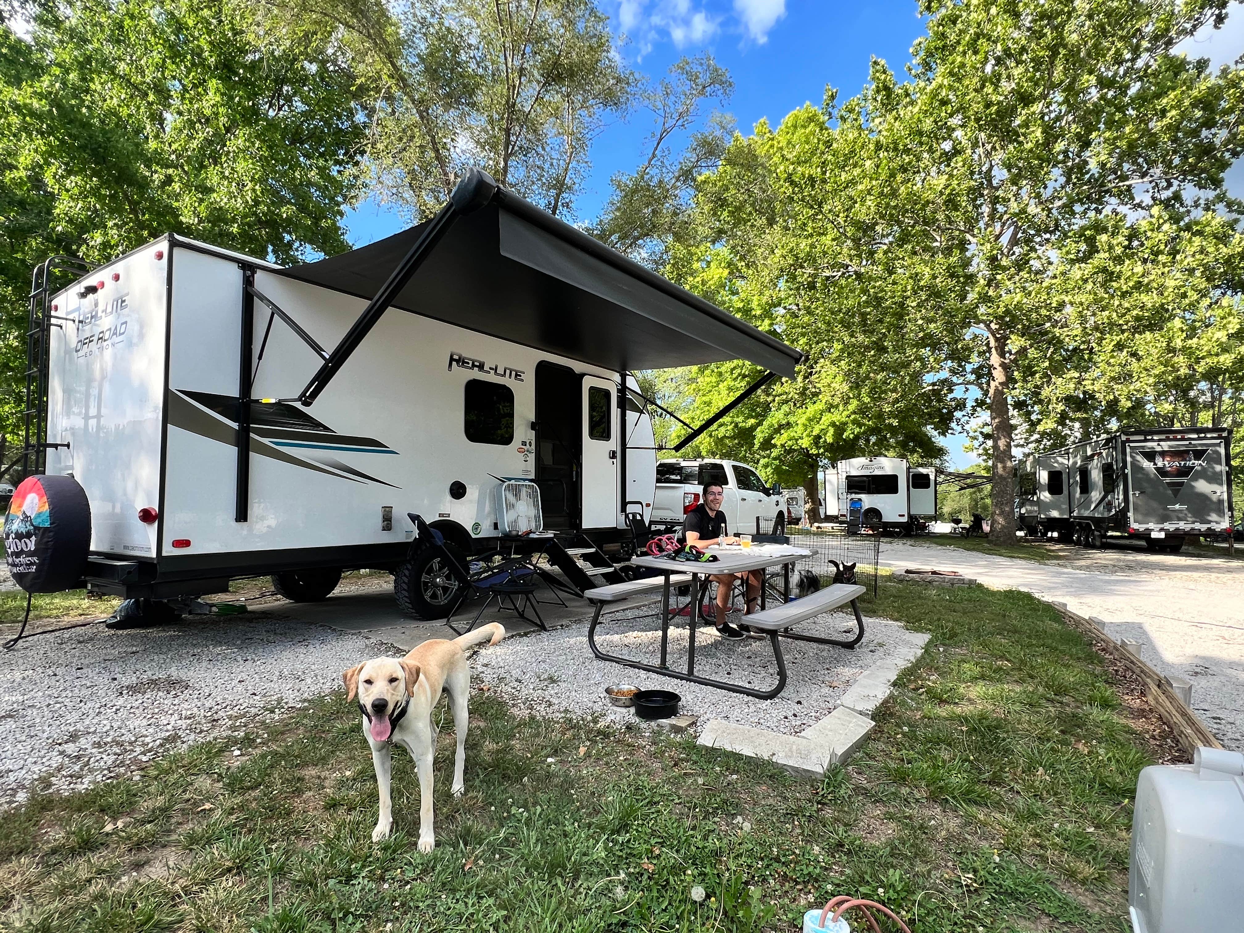 Camper-submitted photo at Kansas City East-Oak Grove KOA near Olathe, KS