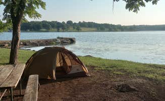 Emma P.'s photo of tent camping at Pottawatomie County State Lake #2 near Council Grove Lake