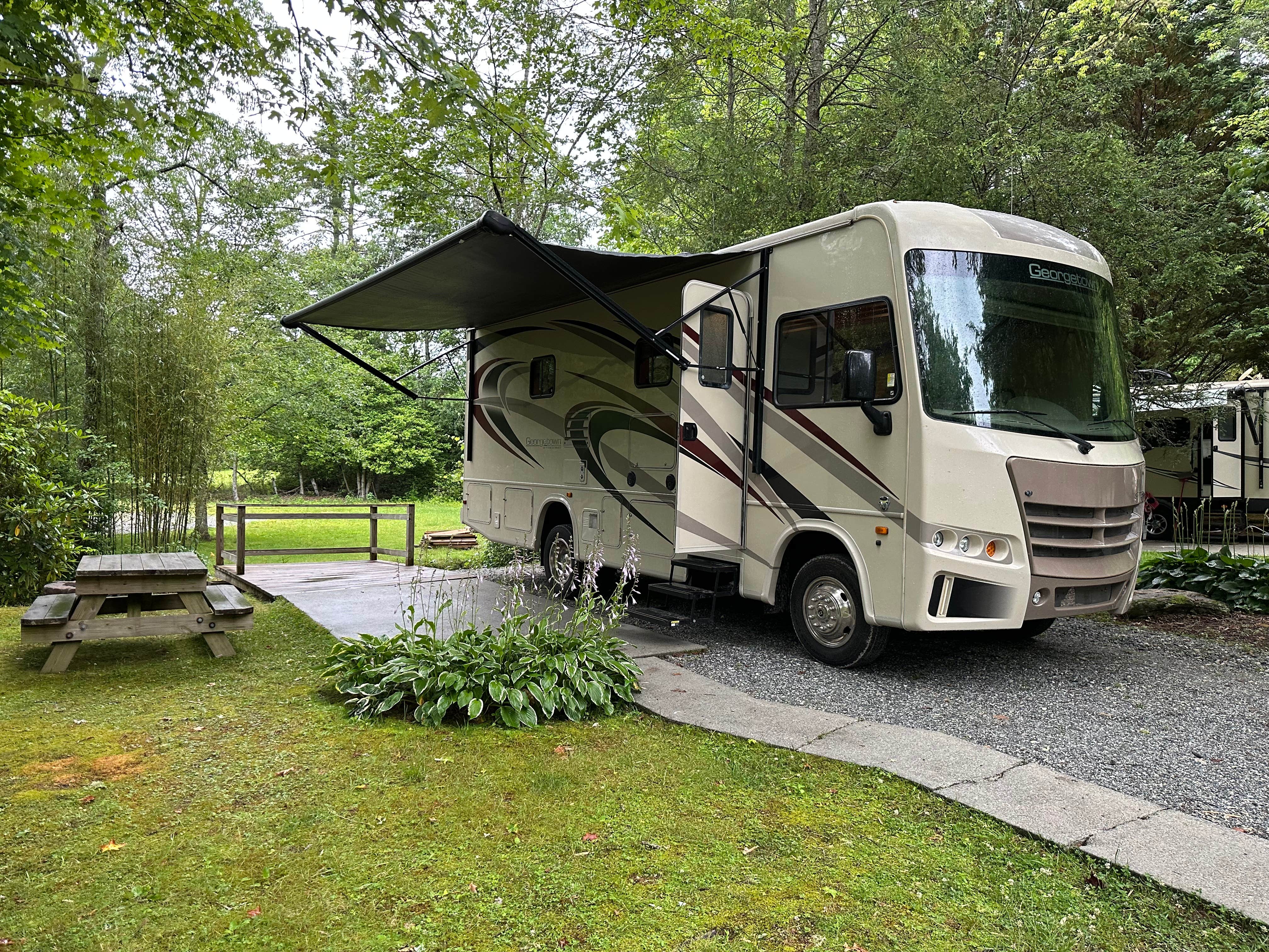 Camping near Lazy J Campground: Blue Ridge Falls RV Resort, Lake Toxaway, North Carolina