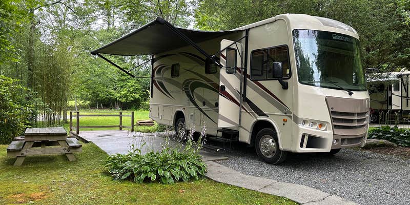 Camper submitted image from Blue Ridge Falls RV Resort