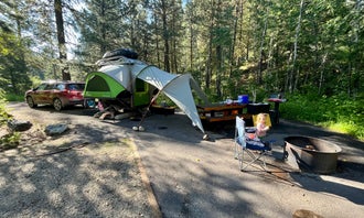 Camping near Bird Creek Primitive - Sawtooth National Forest: Baumgartner Campground, Atlanta, Idaho