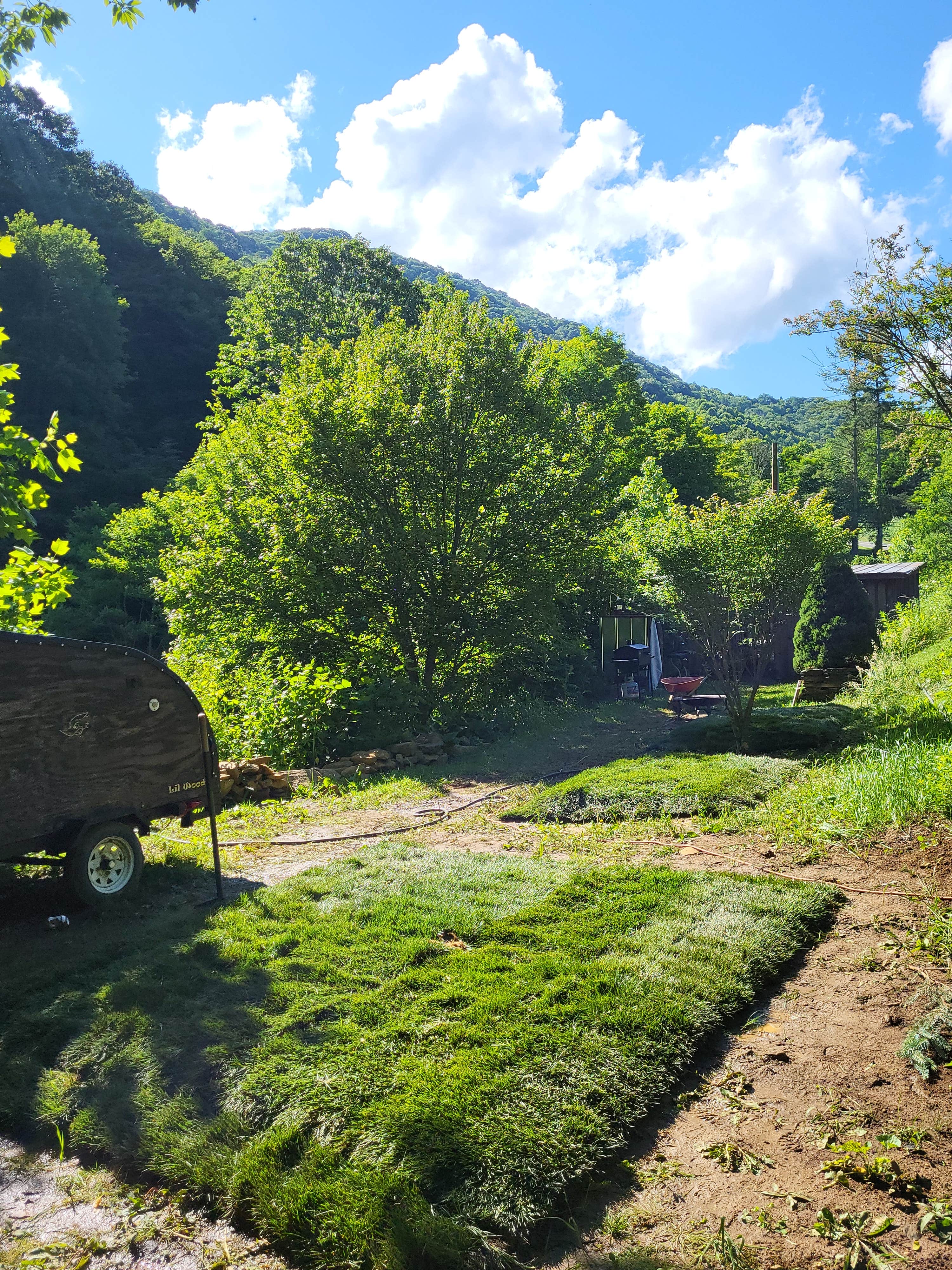 Camper Mountain on Roaring Creek