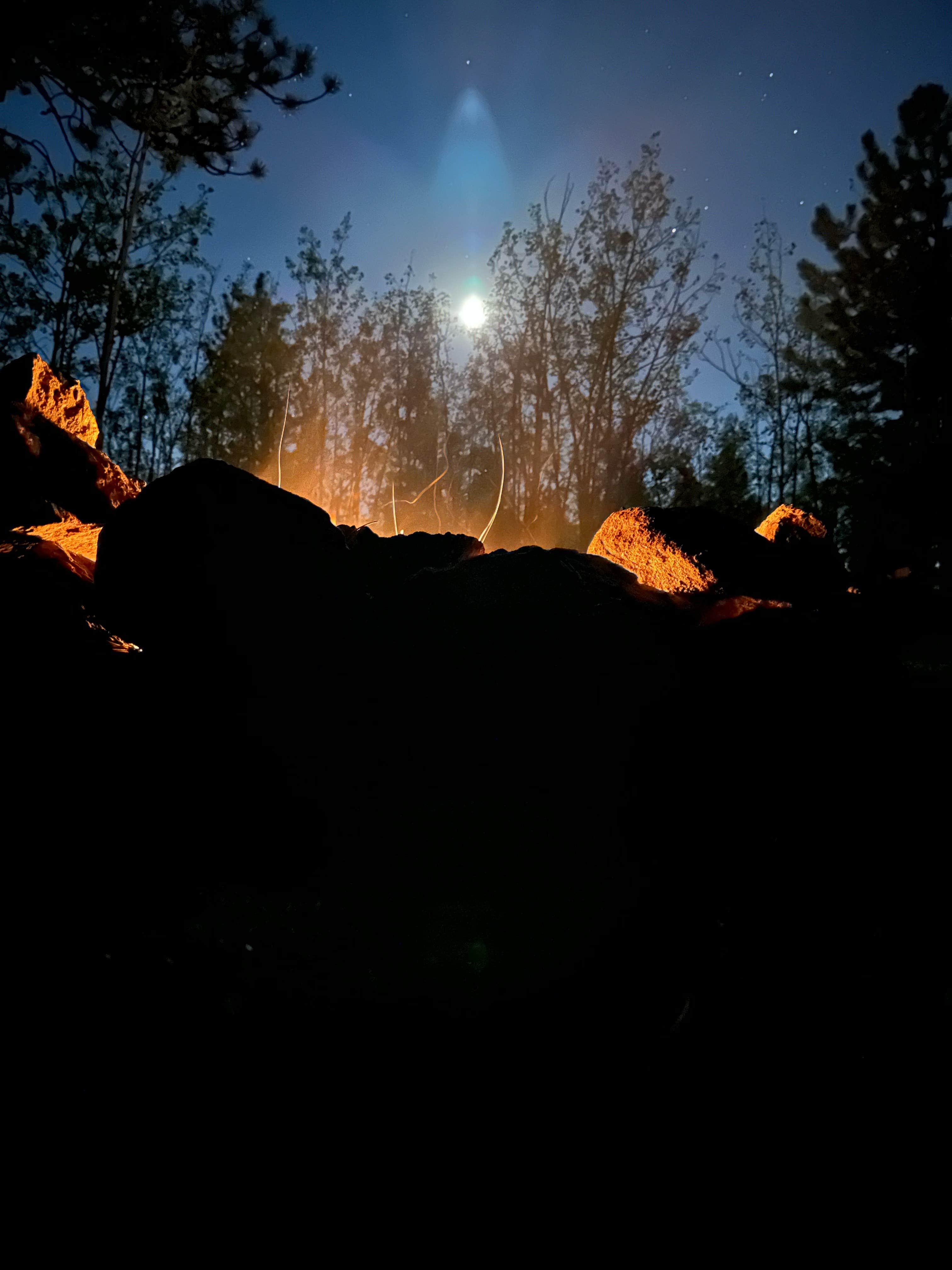 Andy S.'s photo of a dispersed camping area at Matukat Road Dispersed Camping near Bailey, CO