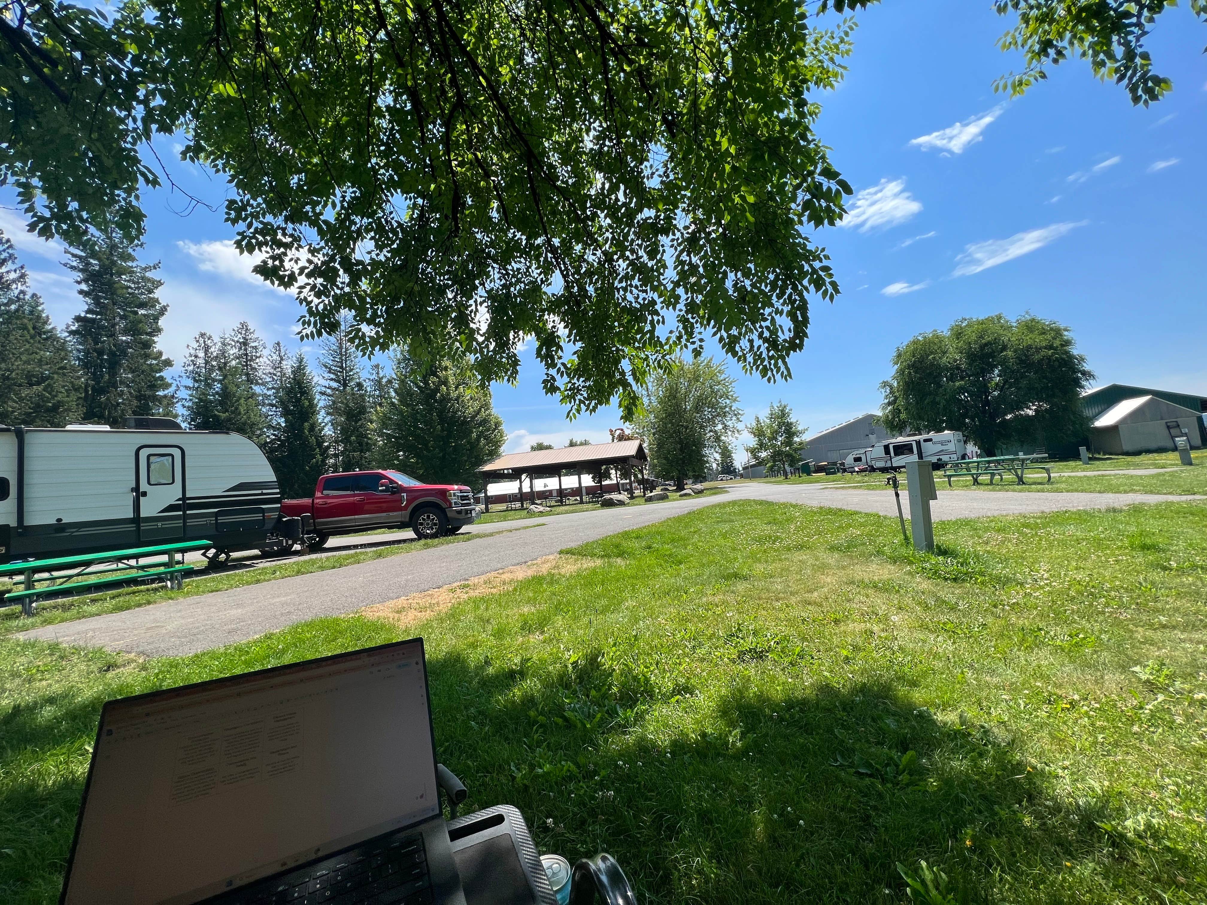 Camper-submitted photo at Bonner County Fairgrounds near Athol, ID
