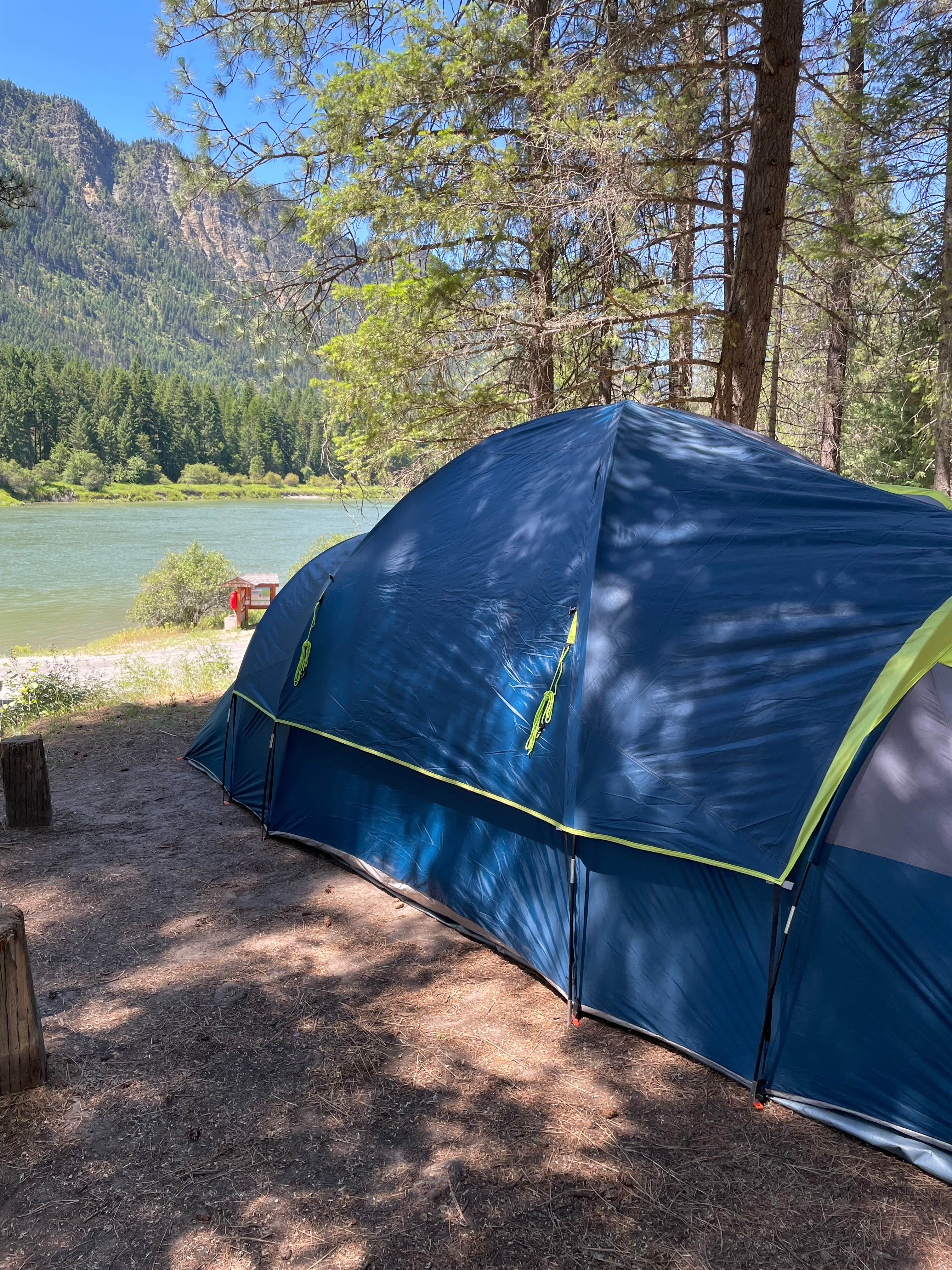 Jamie H.'s photo at Thompson Falls State Park Campground near Mullan, ID